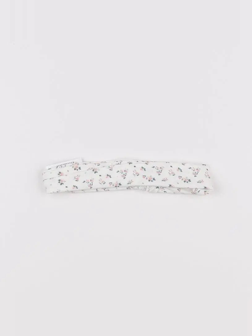 Vertbaudet - bandeau blanc - 3/6 mois