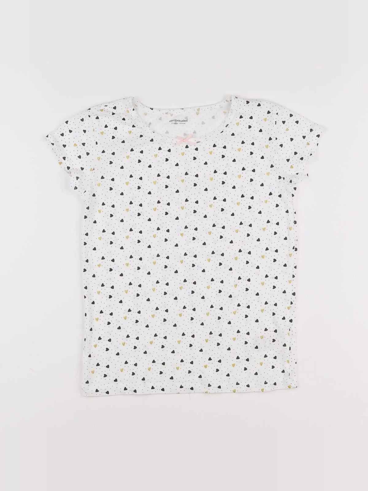 Vertbaudet - maillot de corps blanc - 12 ans