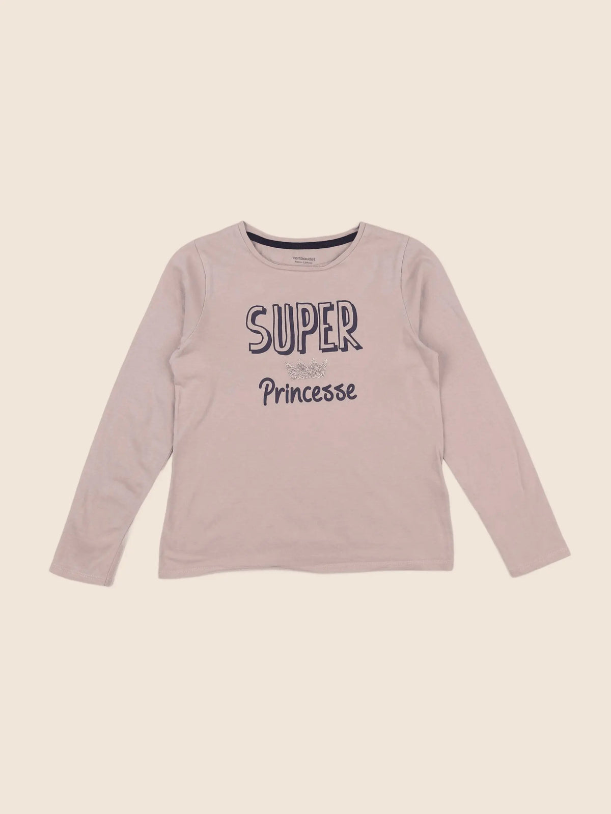 Vertbaudet - tee-shirt rose - 8 ans
