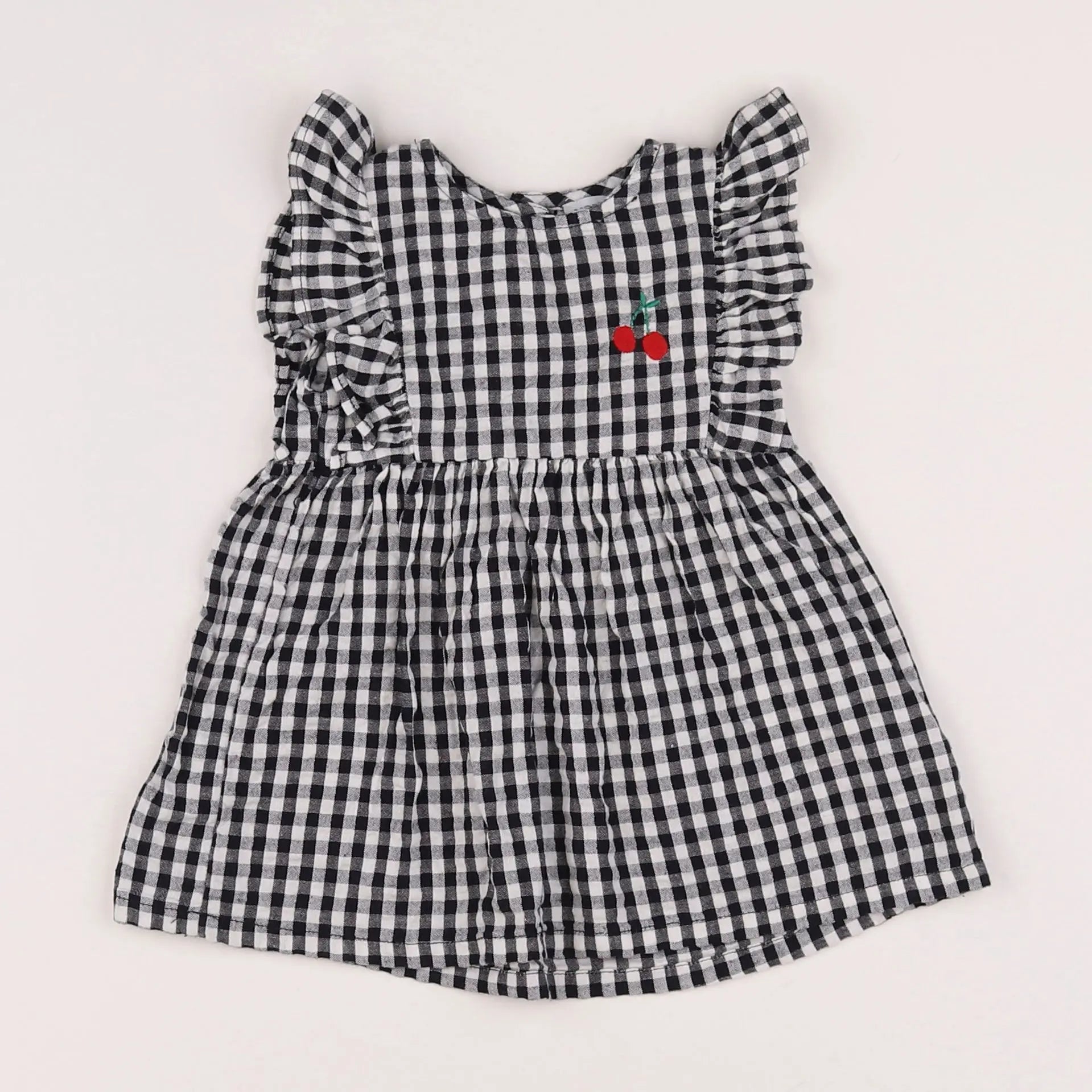 Vertbaudet - robe noir - 6 mois