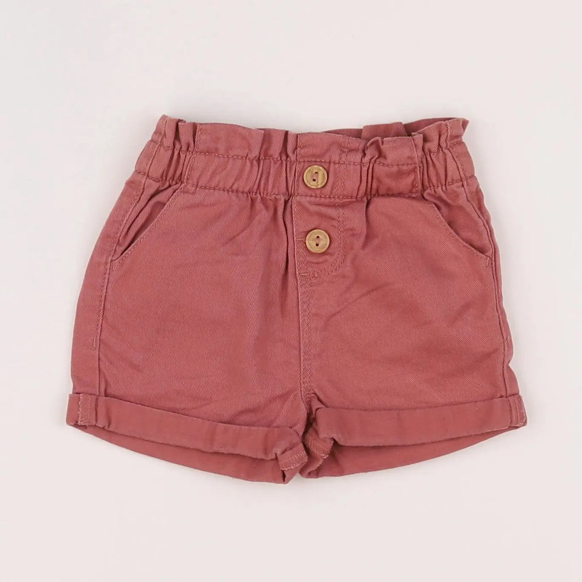 Vertbaudet - short rose - 6 mois