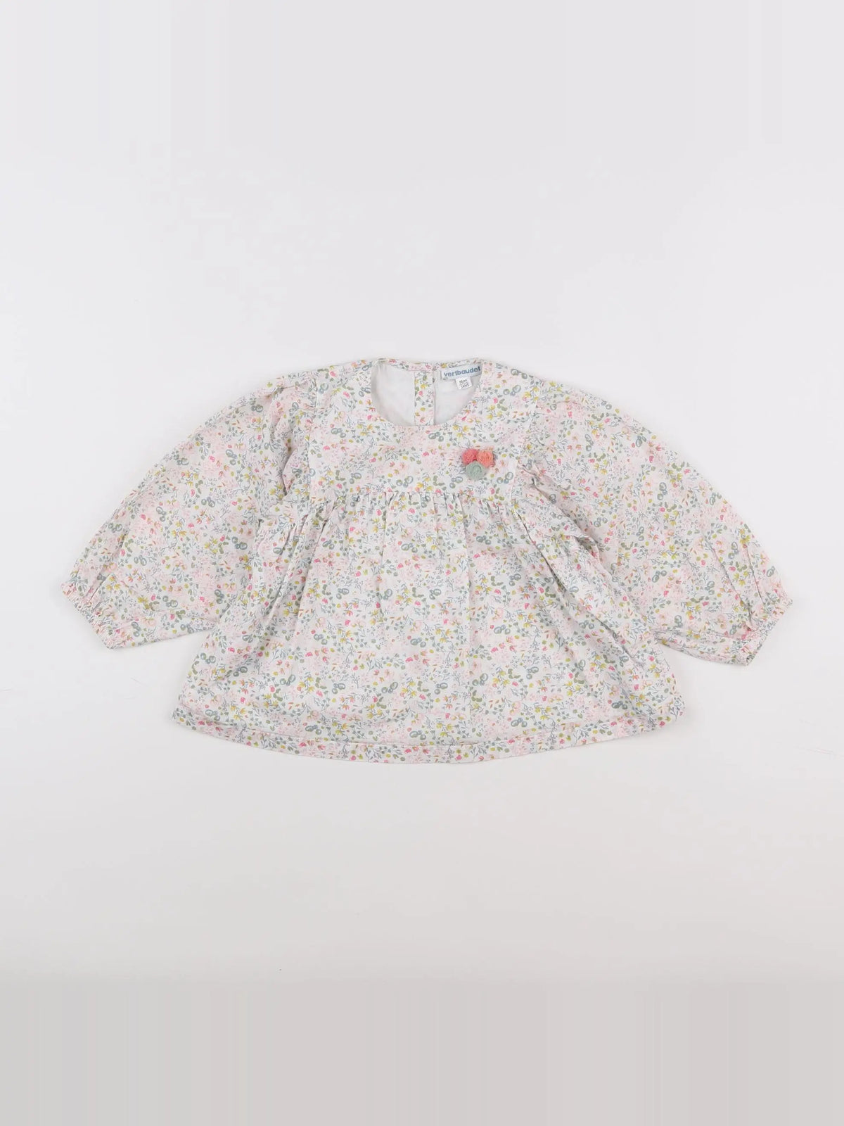 Vertbaudet - blouse multicolore - 2 ans