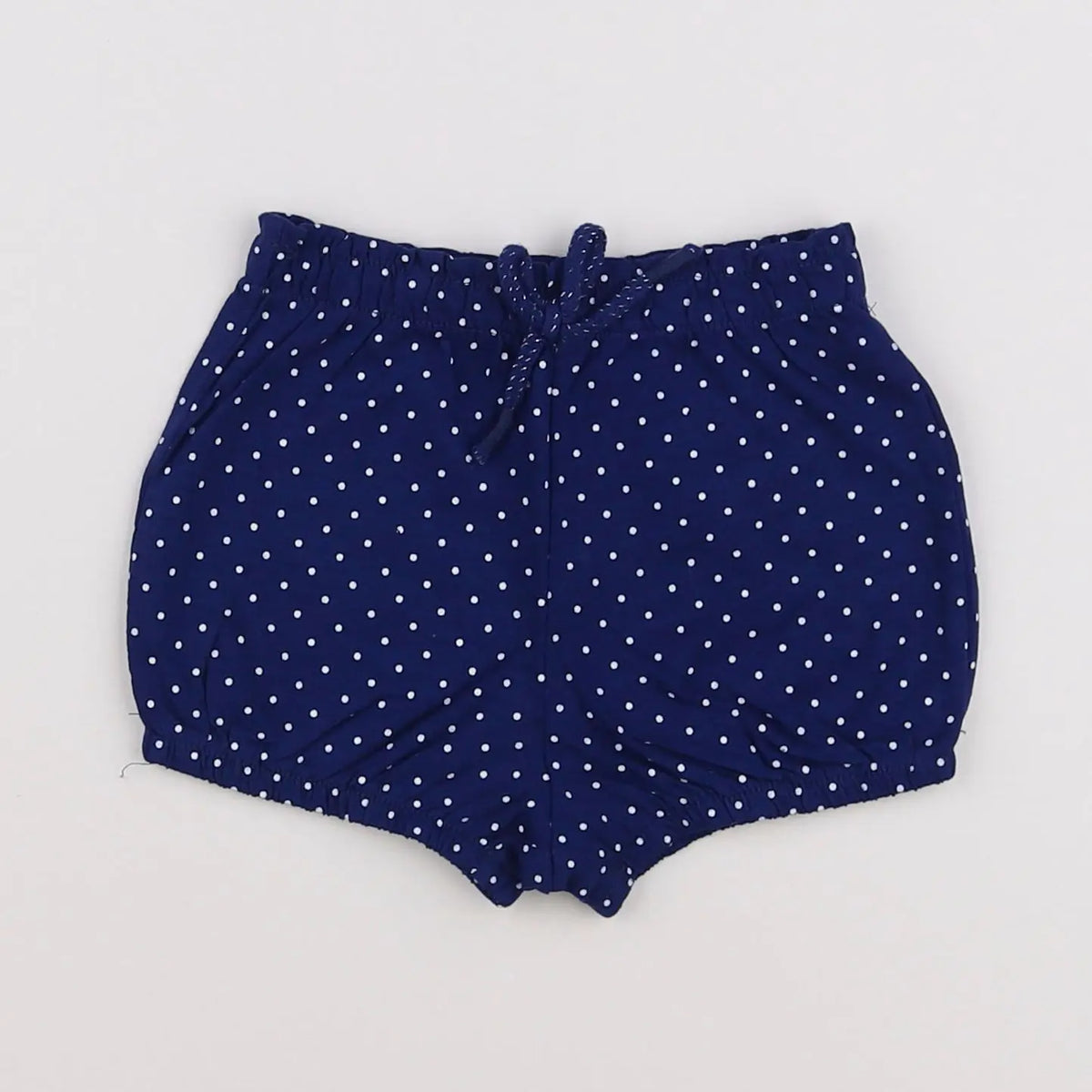 Vertbaudet - bloomer bleu, blanc - 9 mois