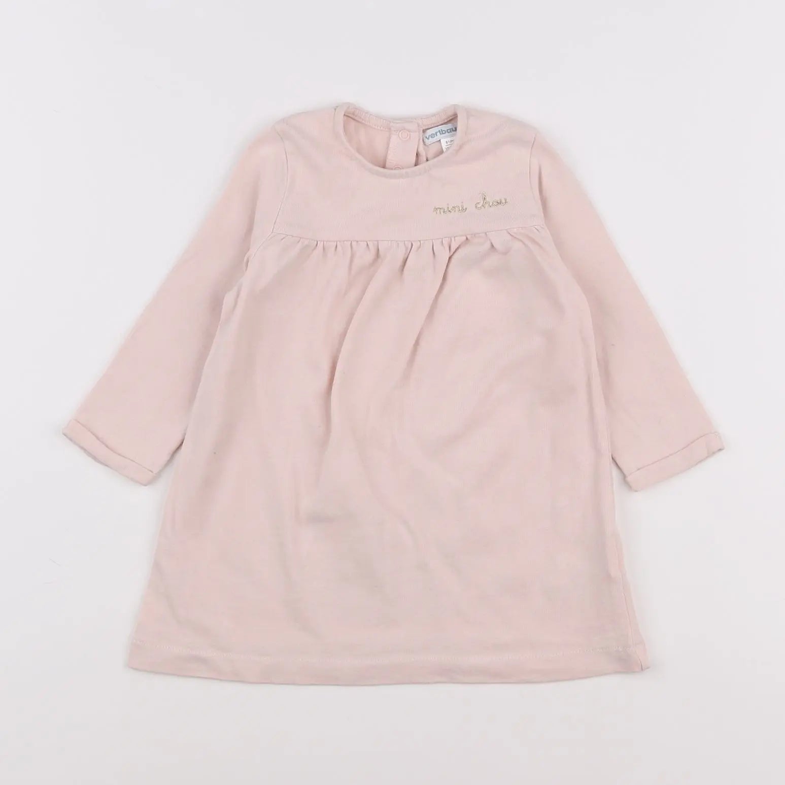 Vertbaudet - robe rose - 18 mois