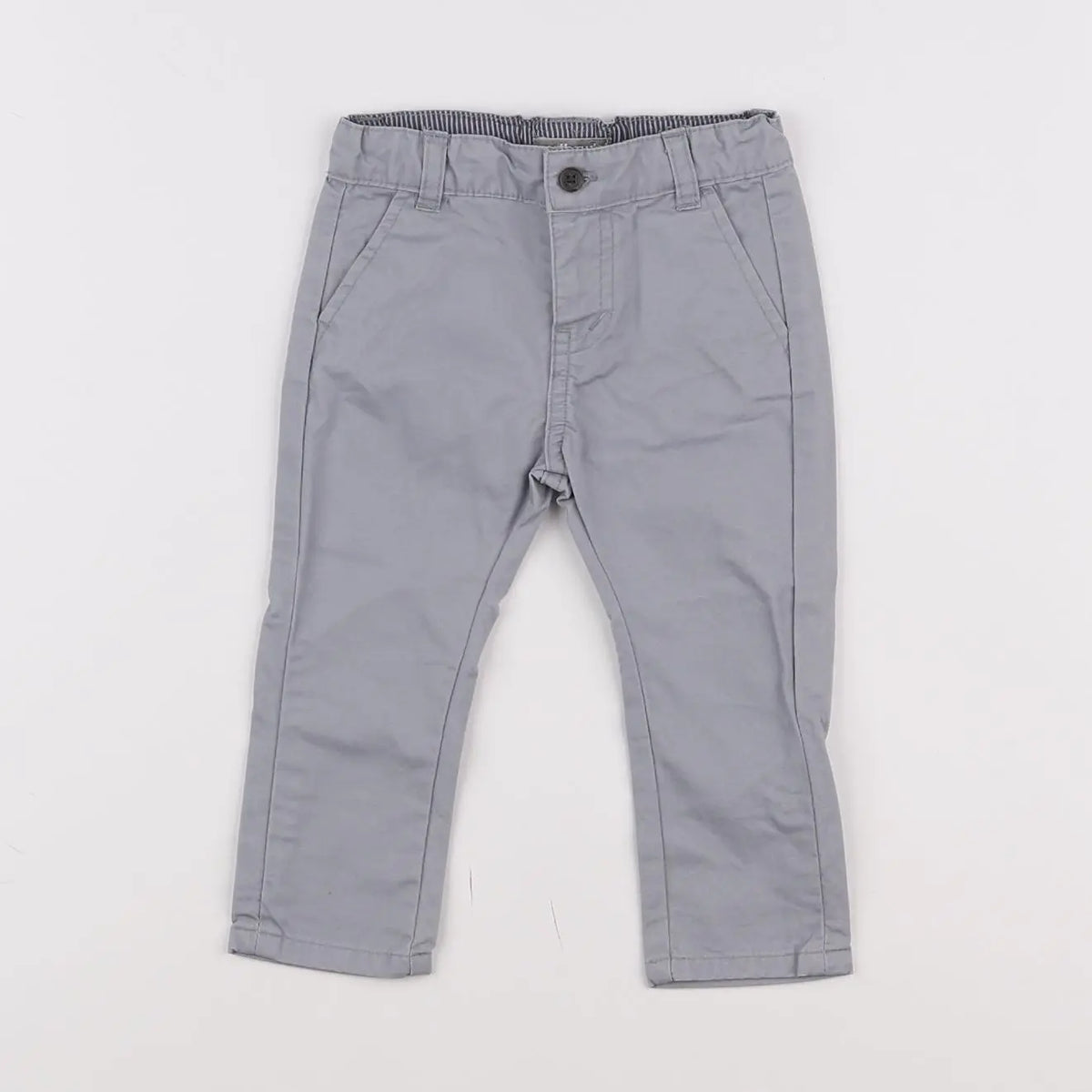 Vertbaudet - pantalon gris - 6 mois