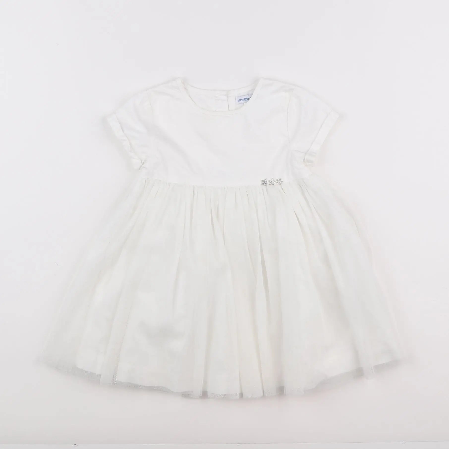 Vertbaudet - robe blanc - 2 ans