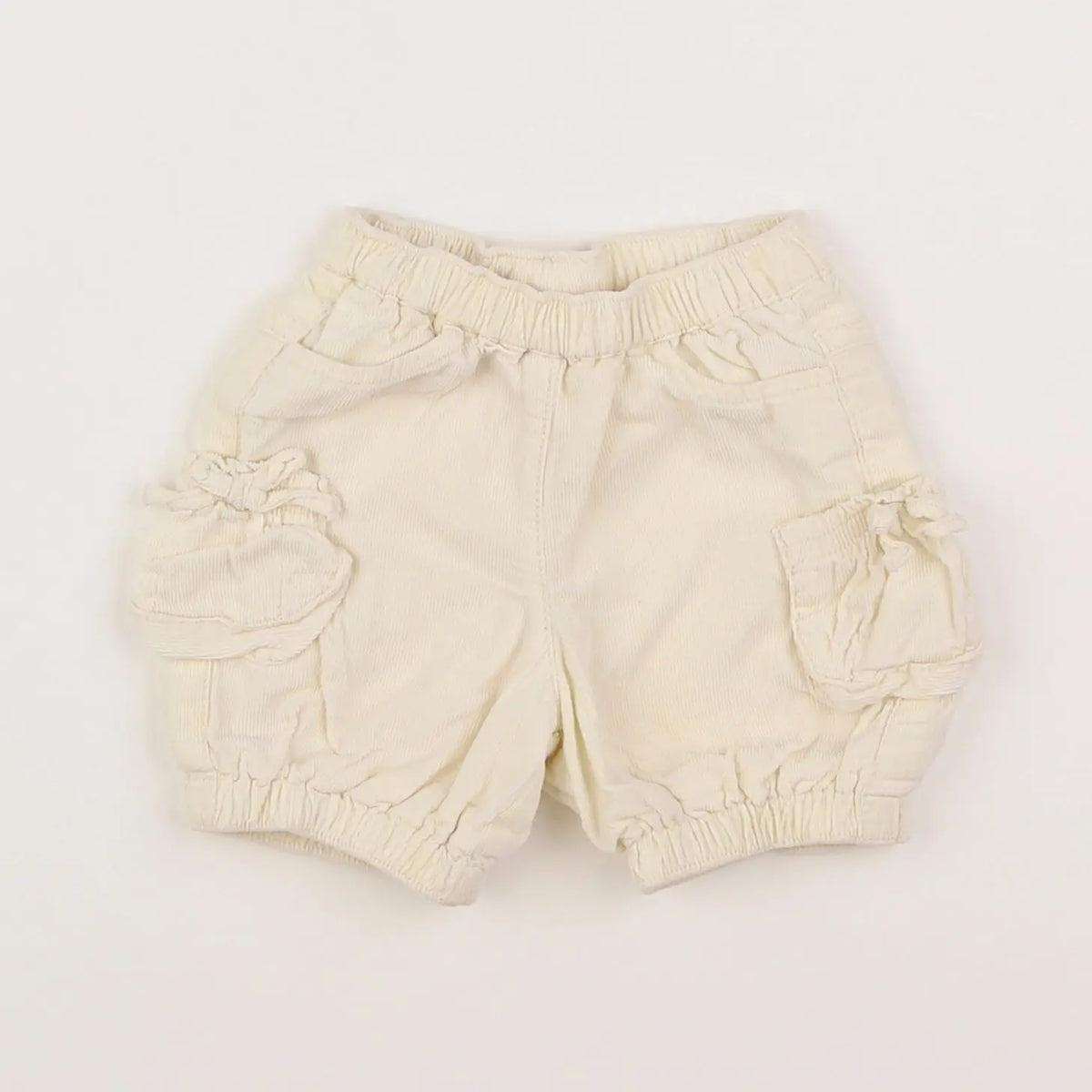 Vertbaudet - short beige - 3 mois