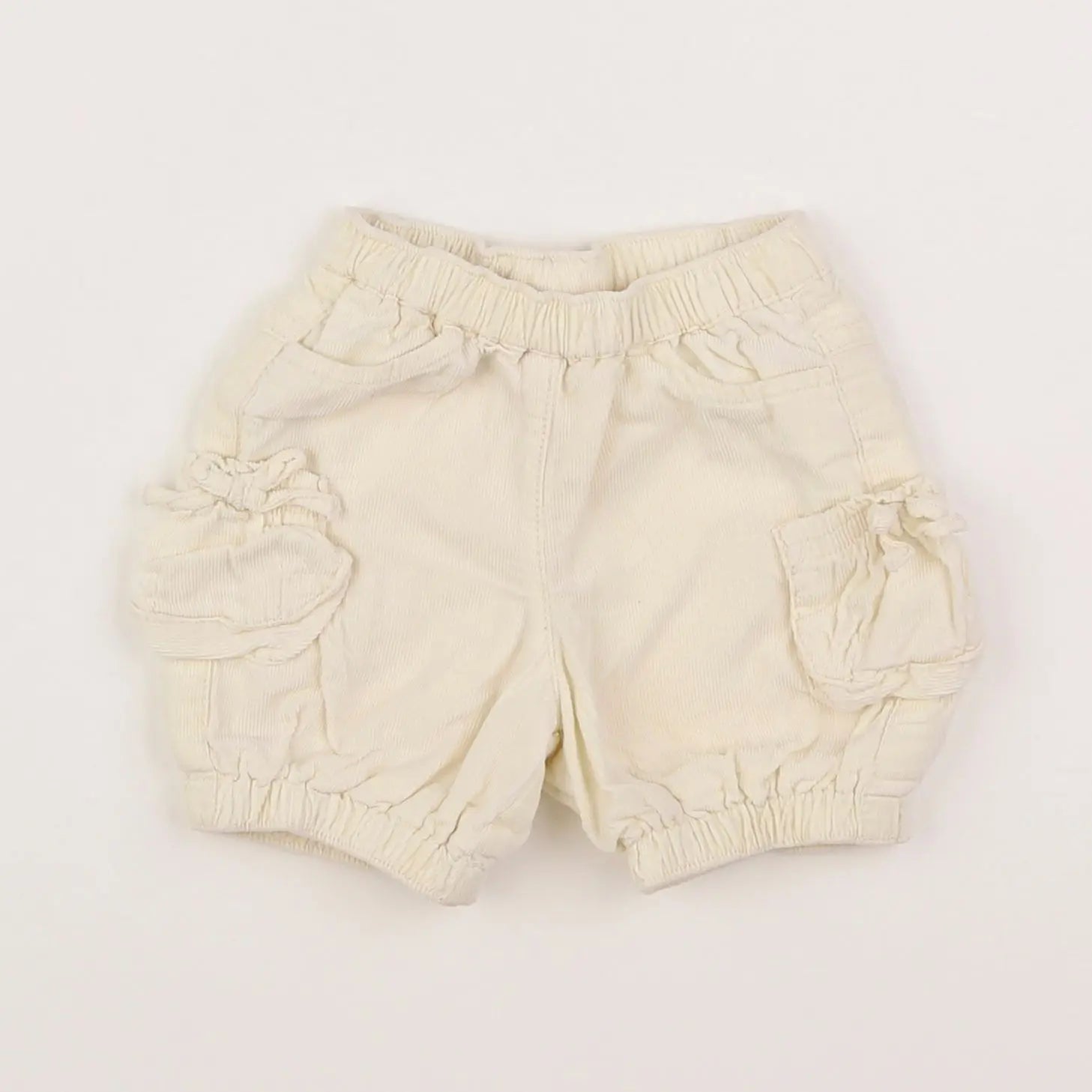 Vertbaudet - short beige - 3 mois