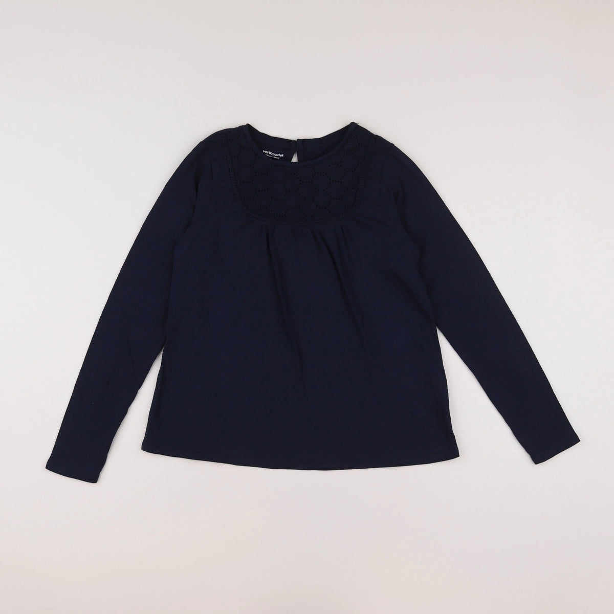 Vertbaudet - tee-shirt bleu - 10 ans