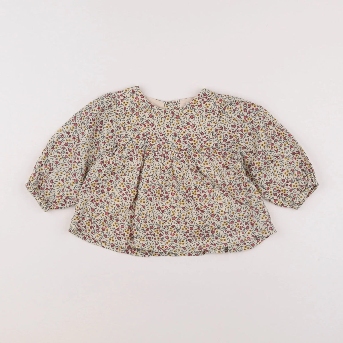 Vertbaudet - blouse multicolore - 9 mois