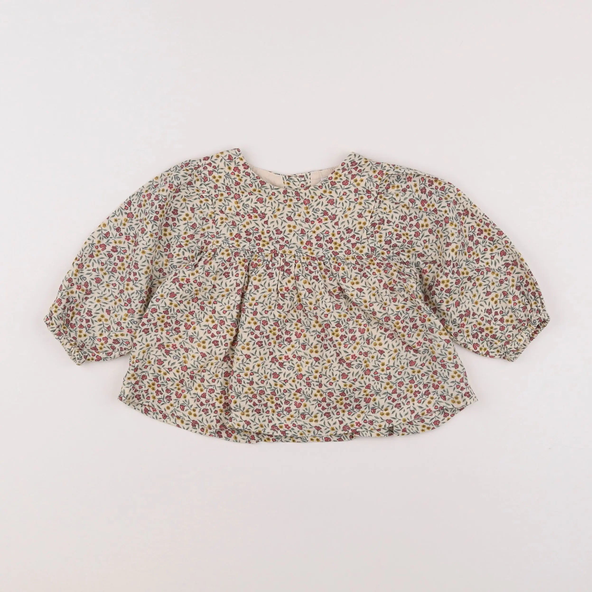 Vertbaudet - blouse multicolore - 9 mois