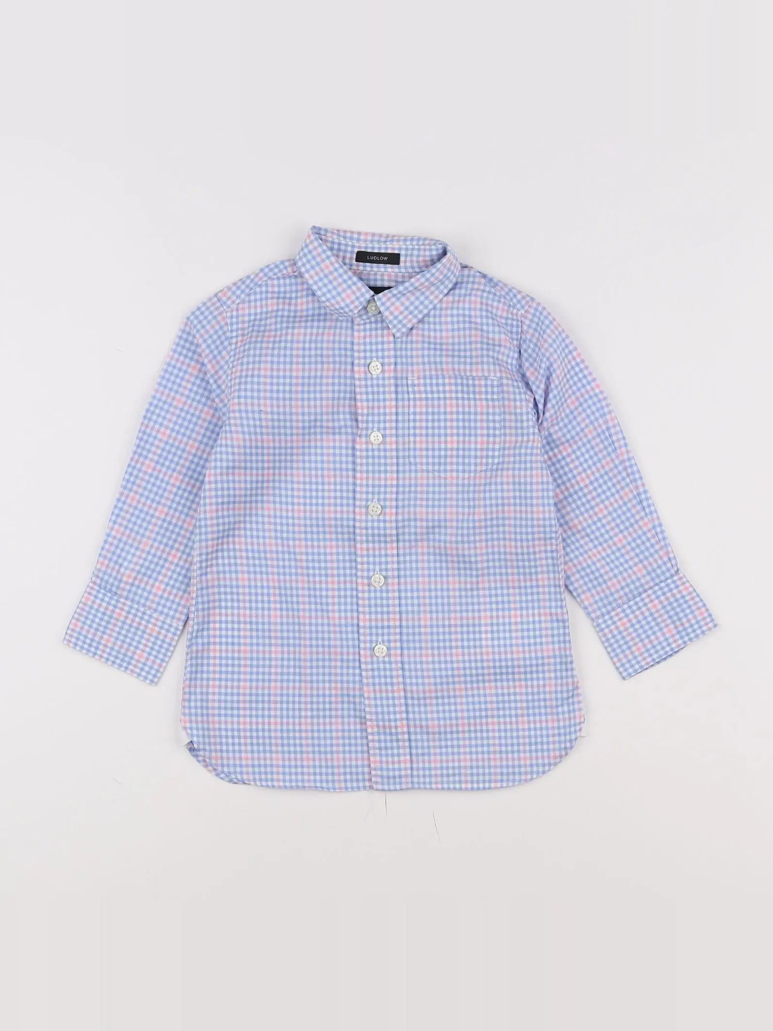 Crewcuts - chemise bleu - 2 ans