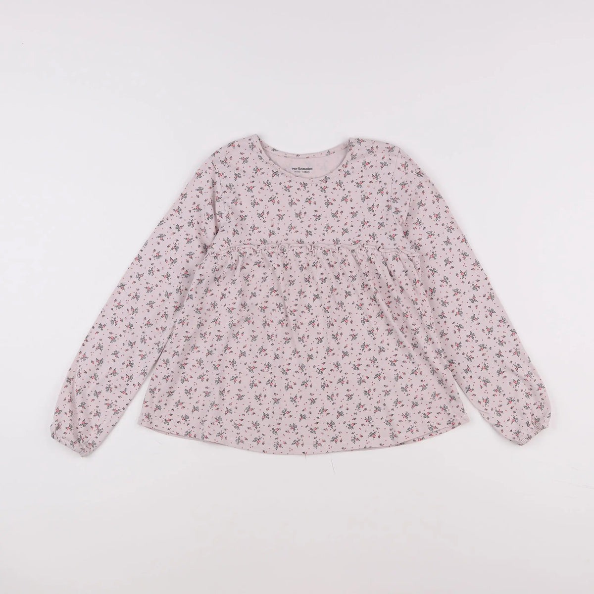 Vertbaudet - tee-shirt rose - 8 ans