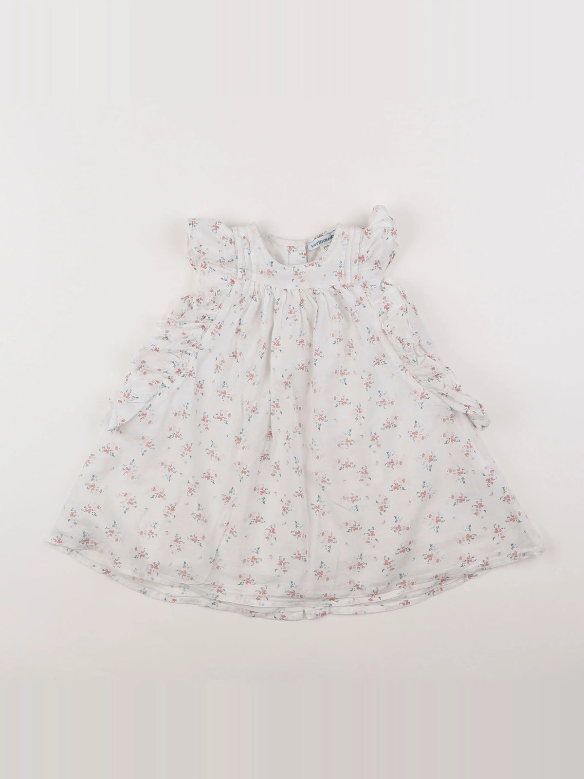 Vertbaudet - robe multicolore, rose - 18 mois