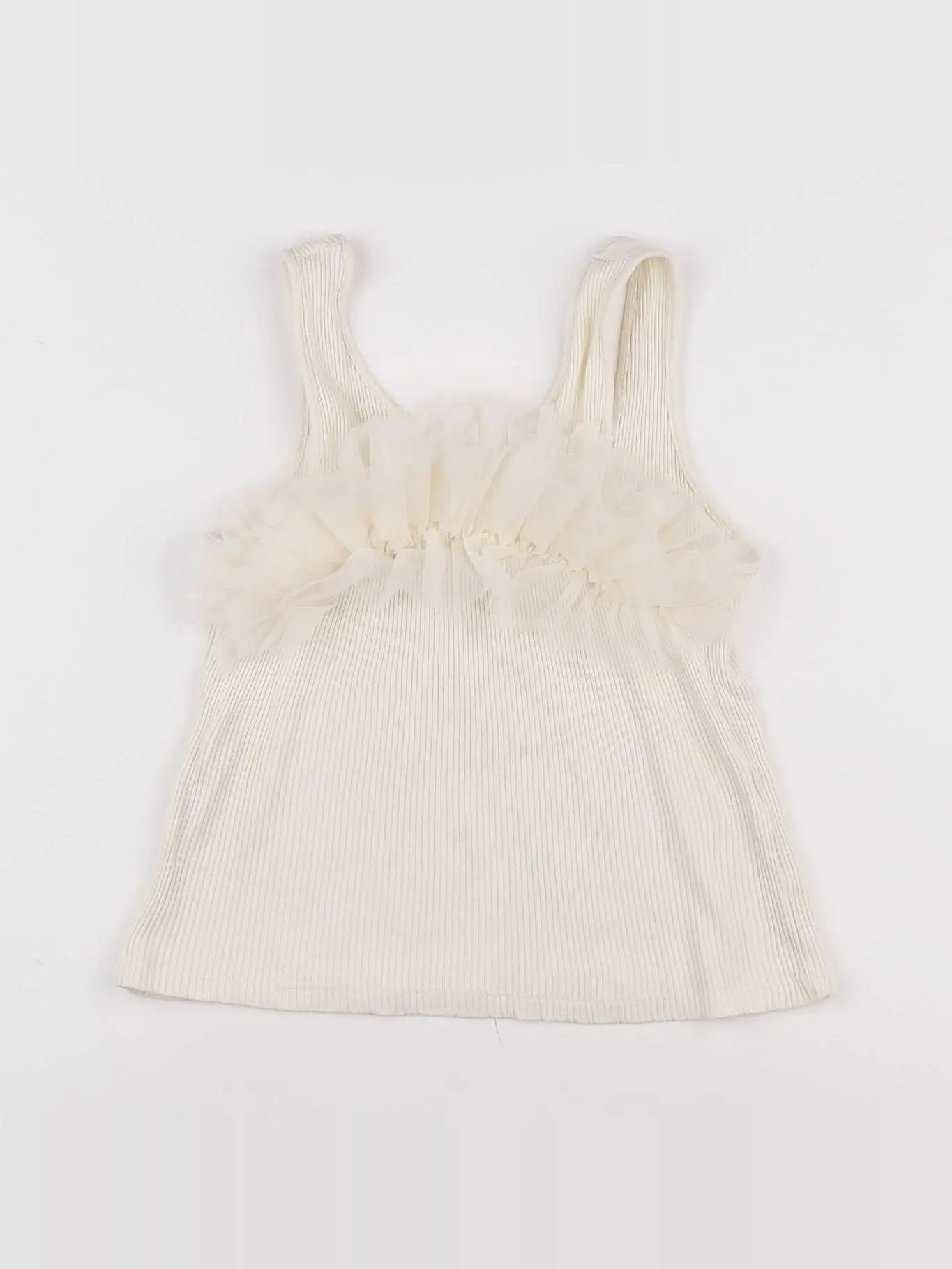 Zara - débardeur beige - 13/14 ans