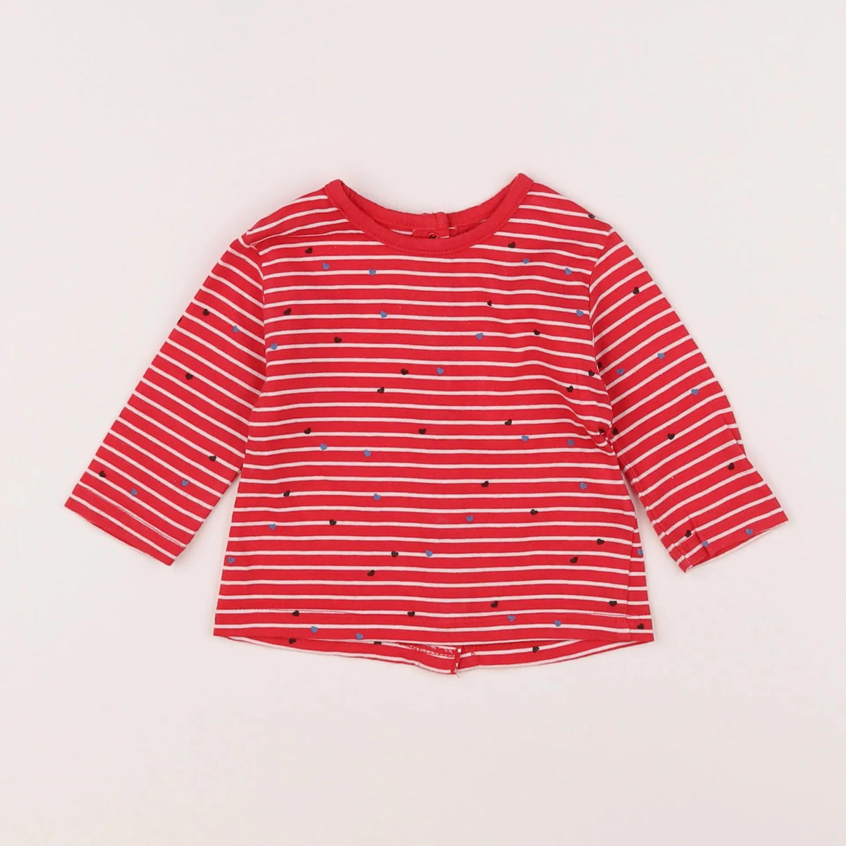 Vertbaudet - tee-shirt blanc - 3 mois