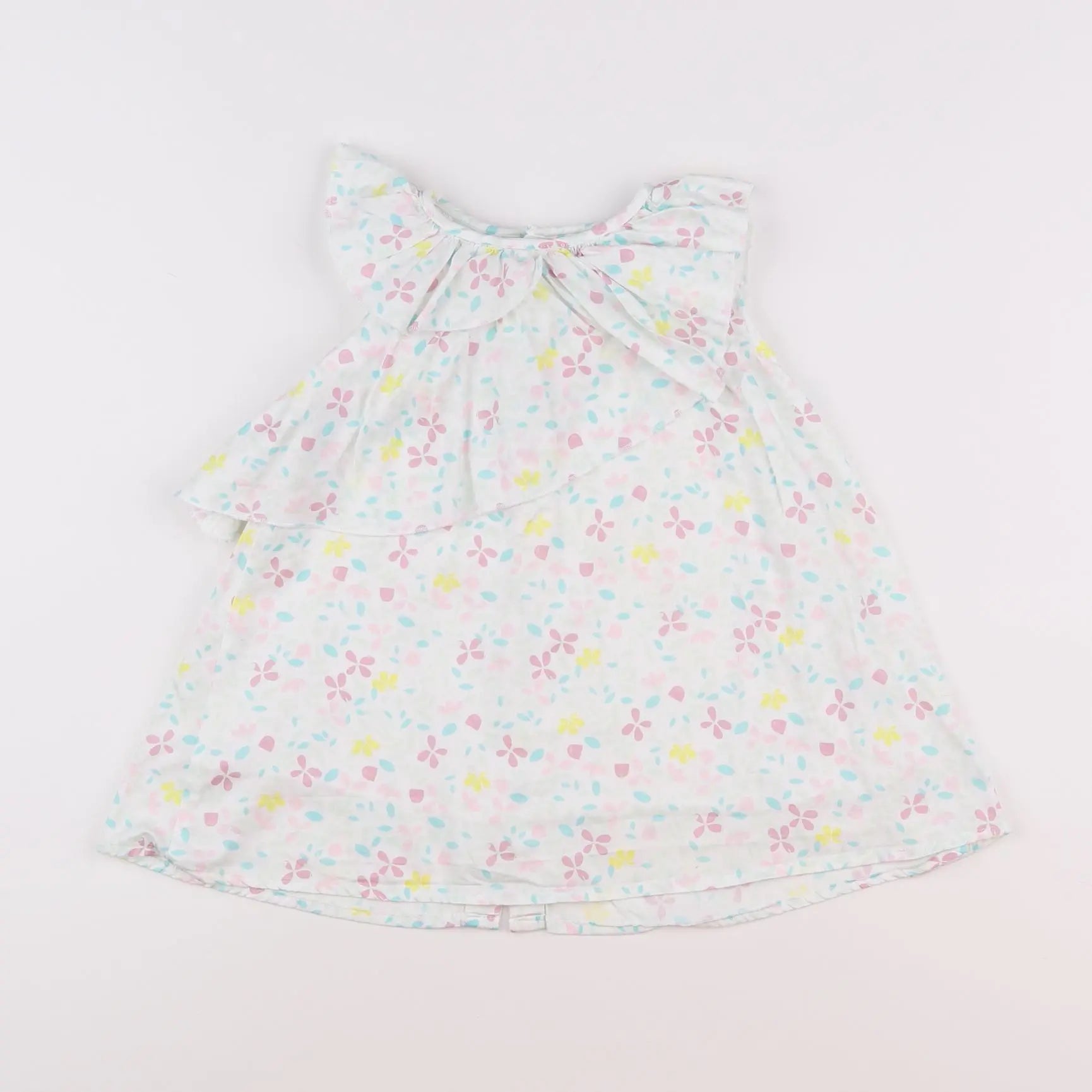Vertbaudet - robe multicolore - 2 ans