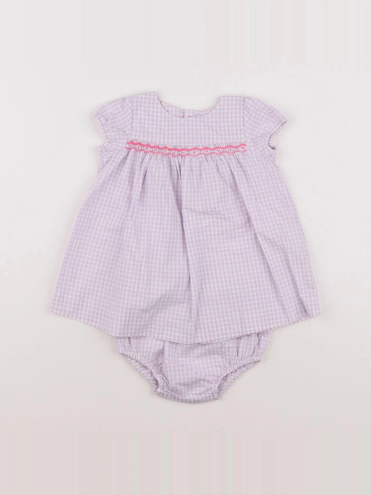 Jacadi - robe bleu, rose - 6 mois