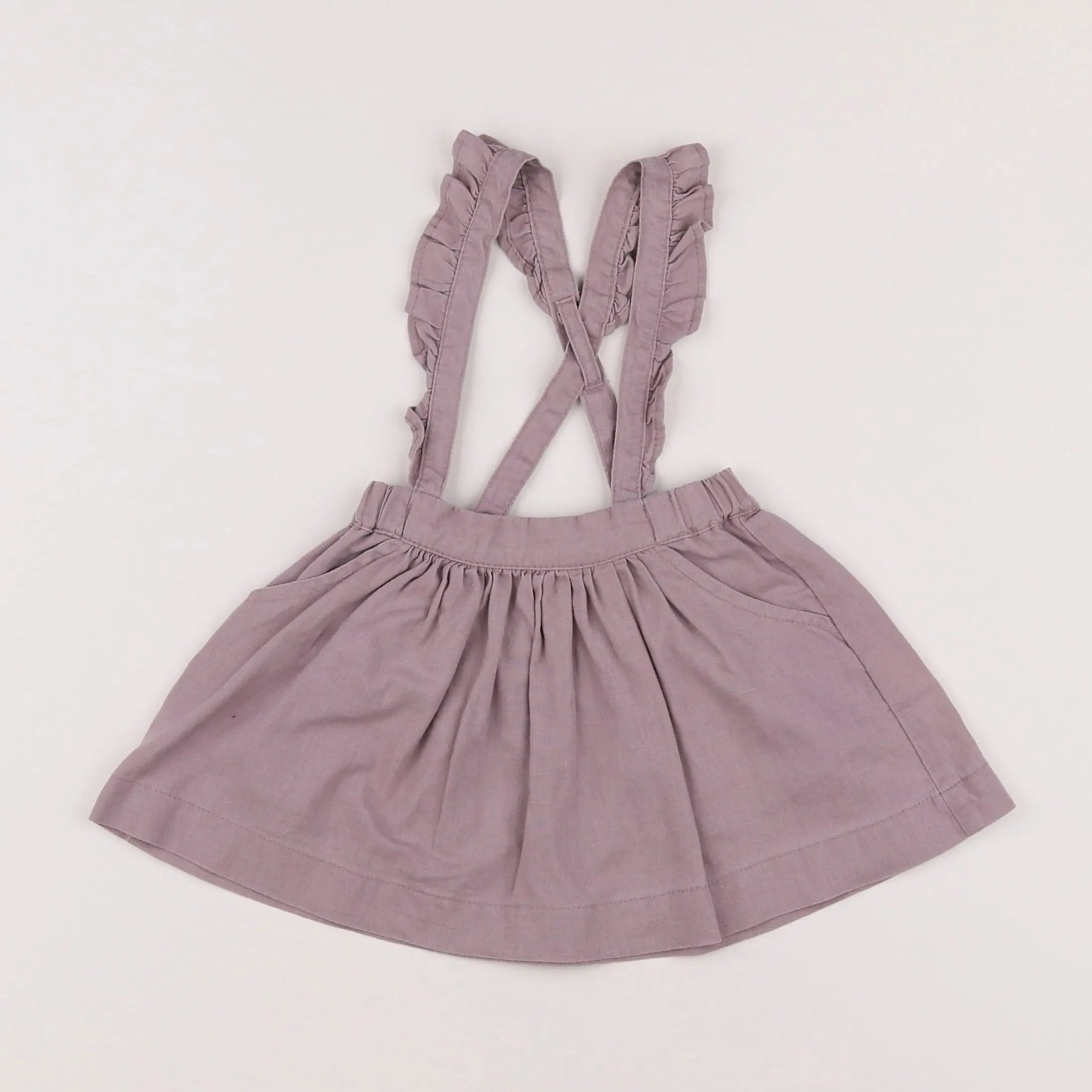 Vertbaudet - jupe violet - 12 mois