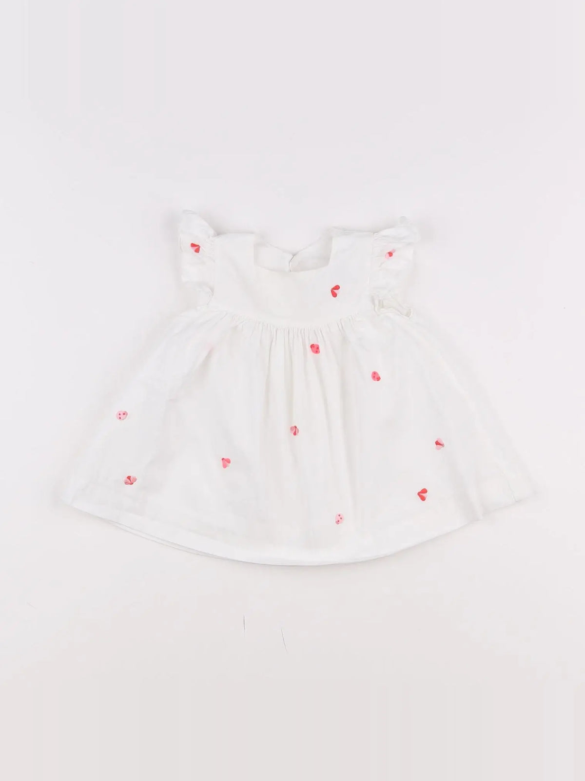 Jacadi - robe blanc - 6 mois