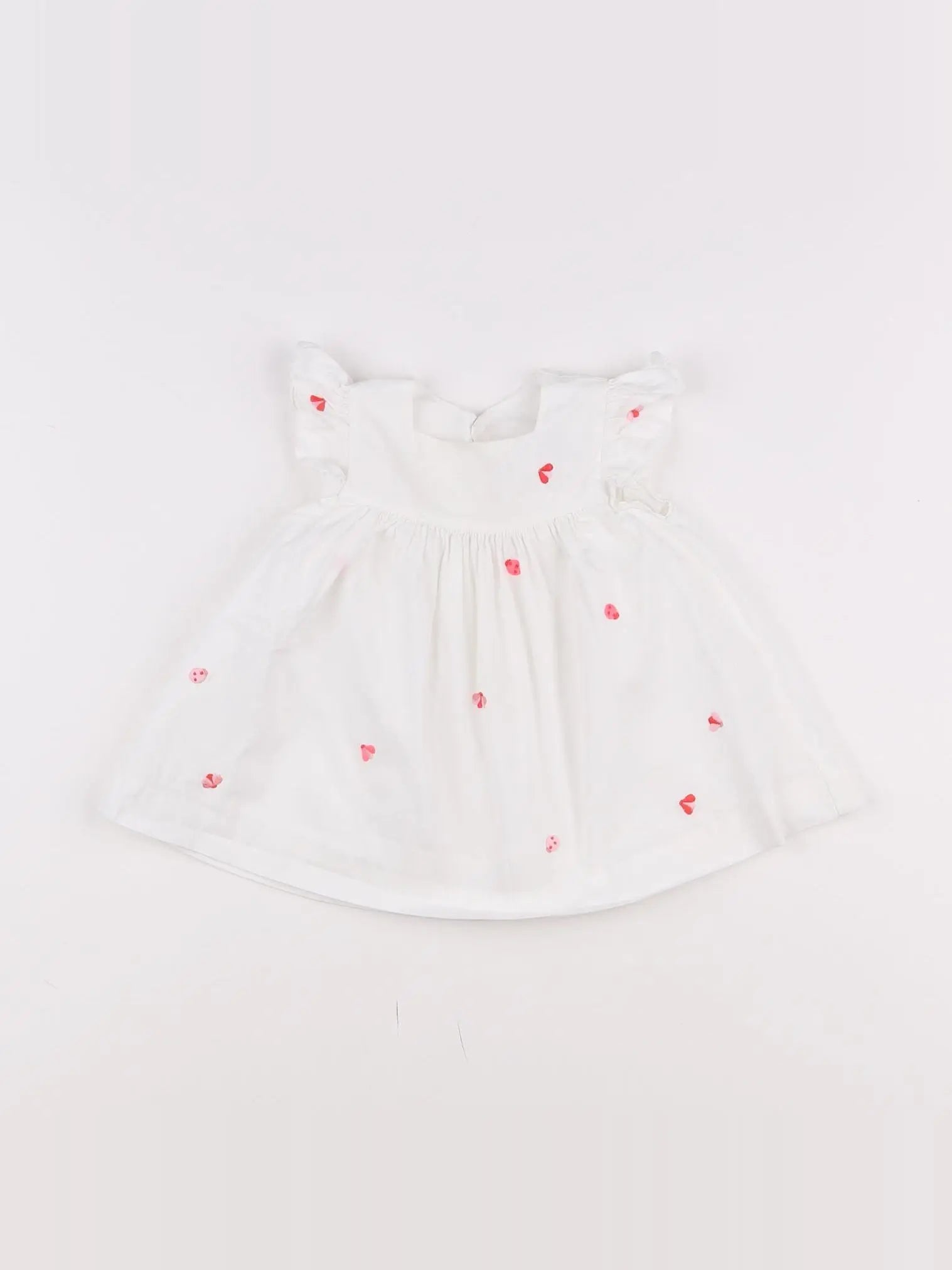 Jacadi - robe blanc - 6 mois