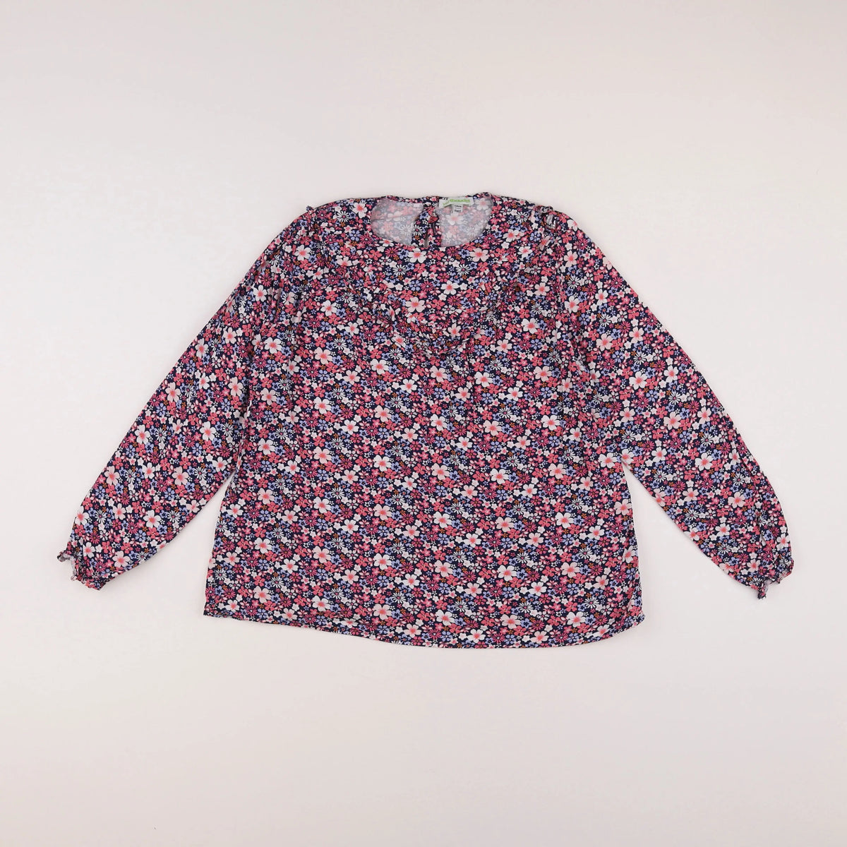 Vertbaudet - blouse multicolore - 10 ans
