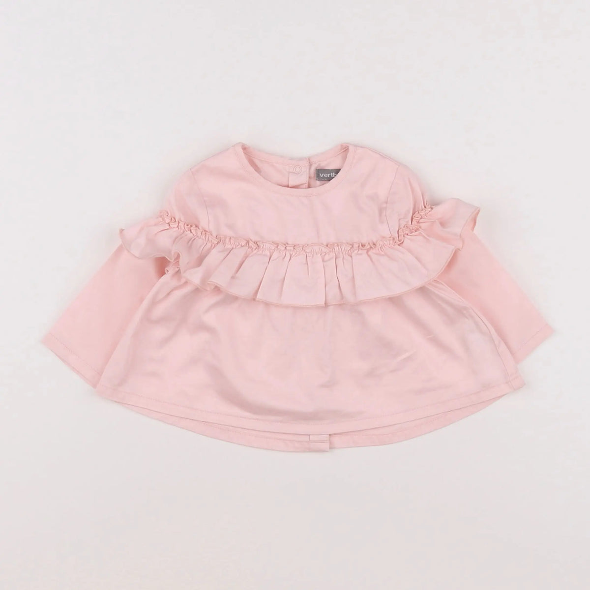Vertbaudet - blouse rose - 6 mois