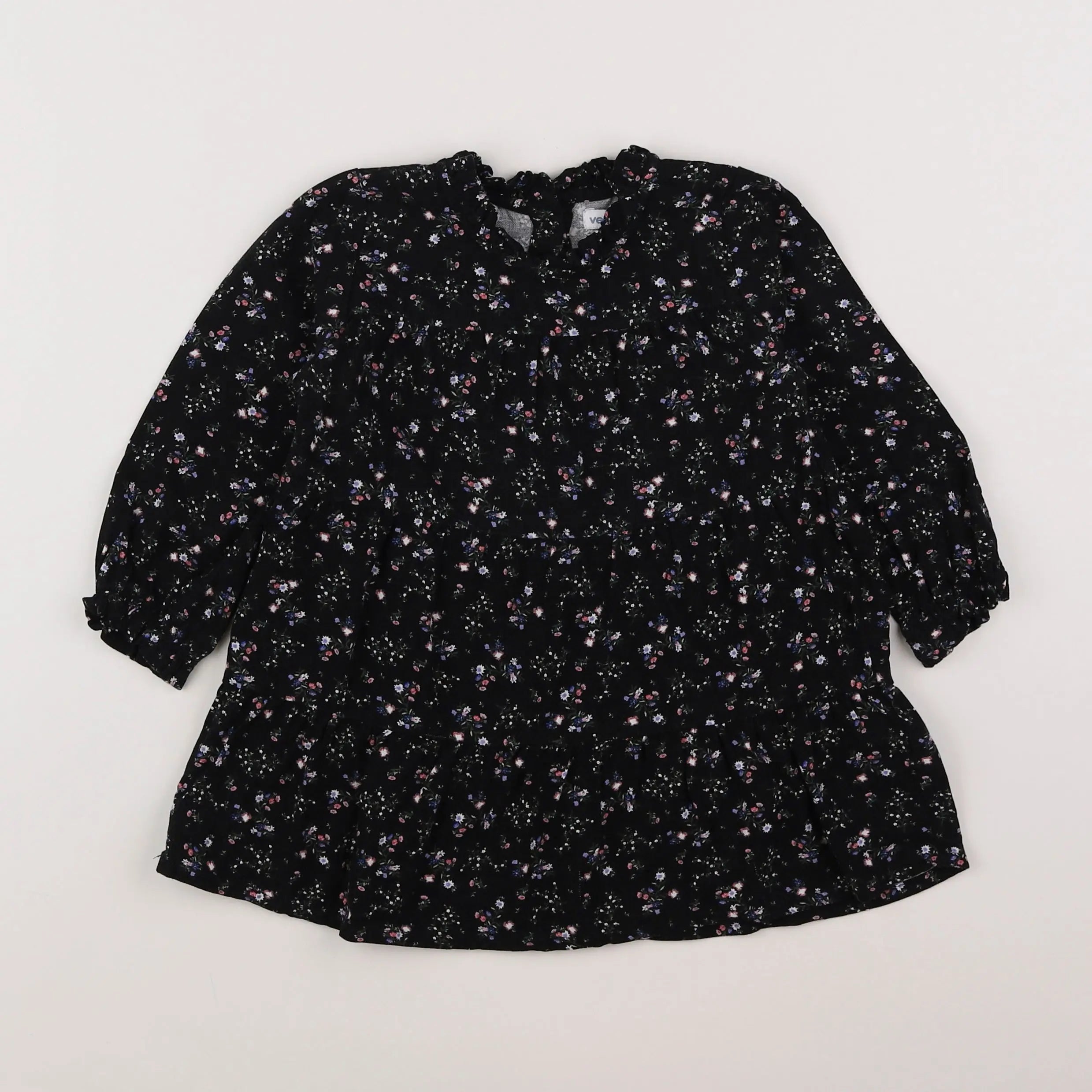 Vertbaudet - robe noir - 2 ans
