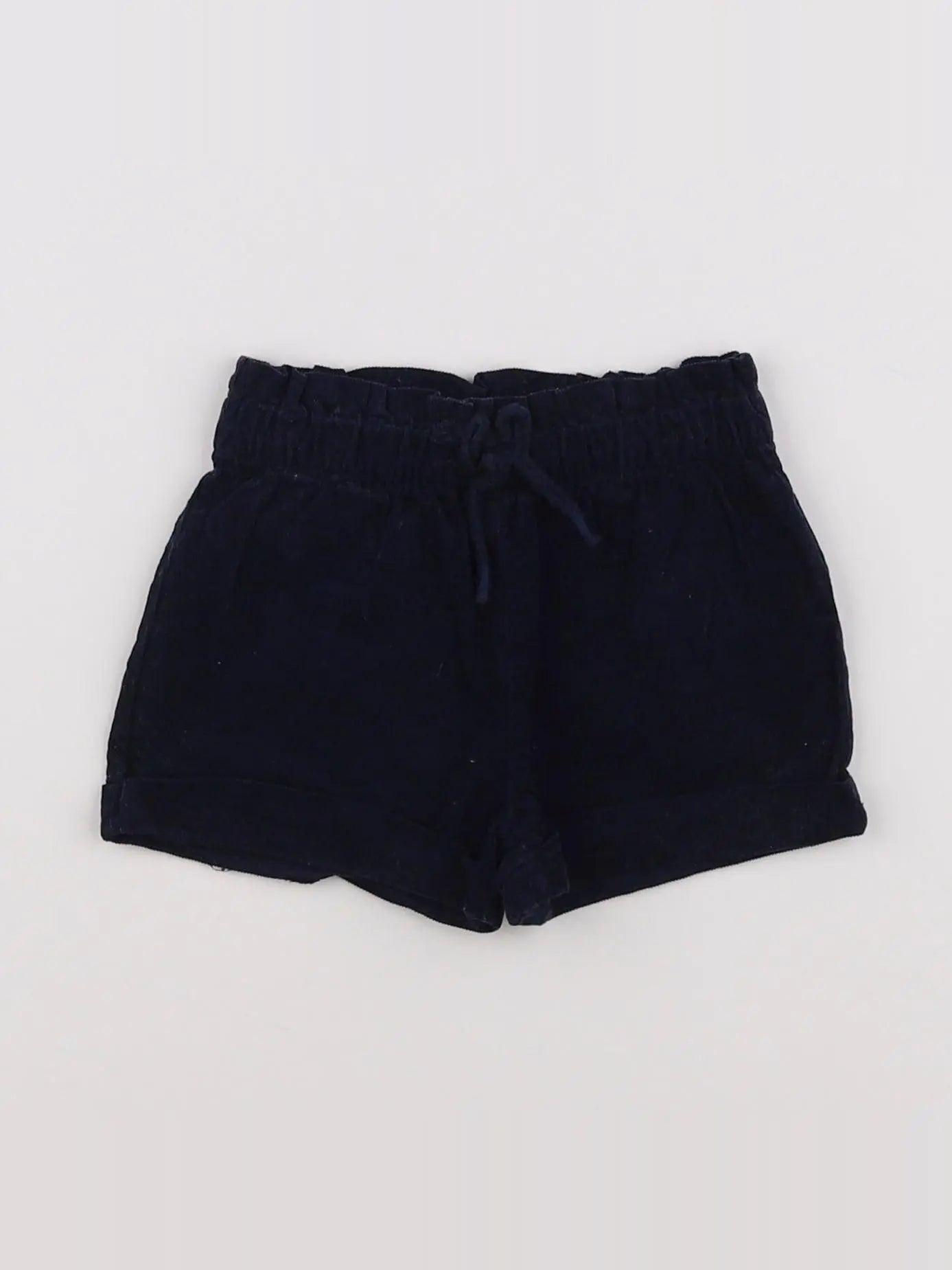Vertbaudet - short bleu - 12 mois