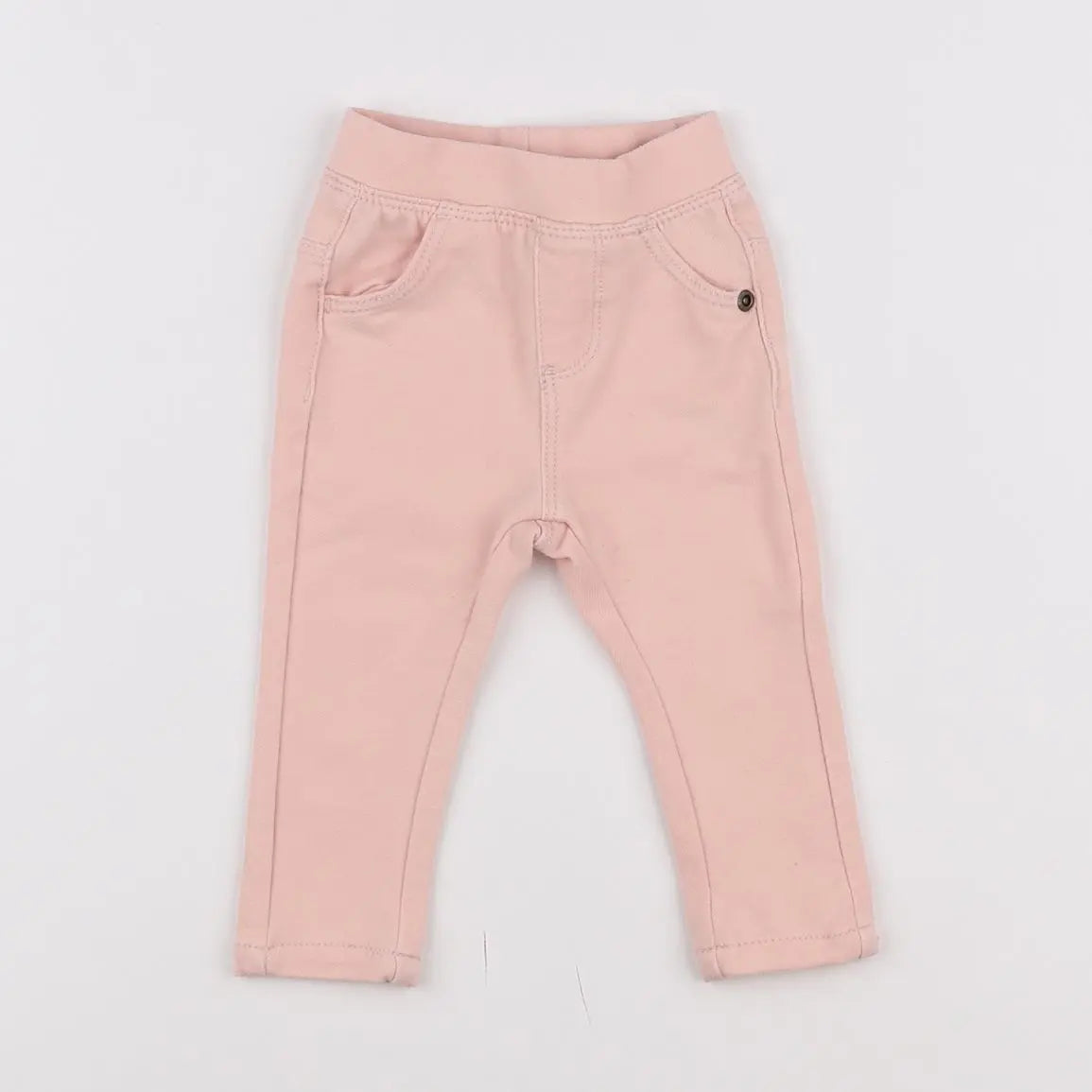Vertbaudet - jegging rose - 3 mois