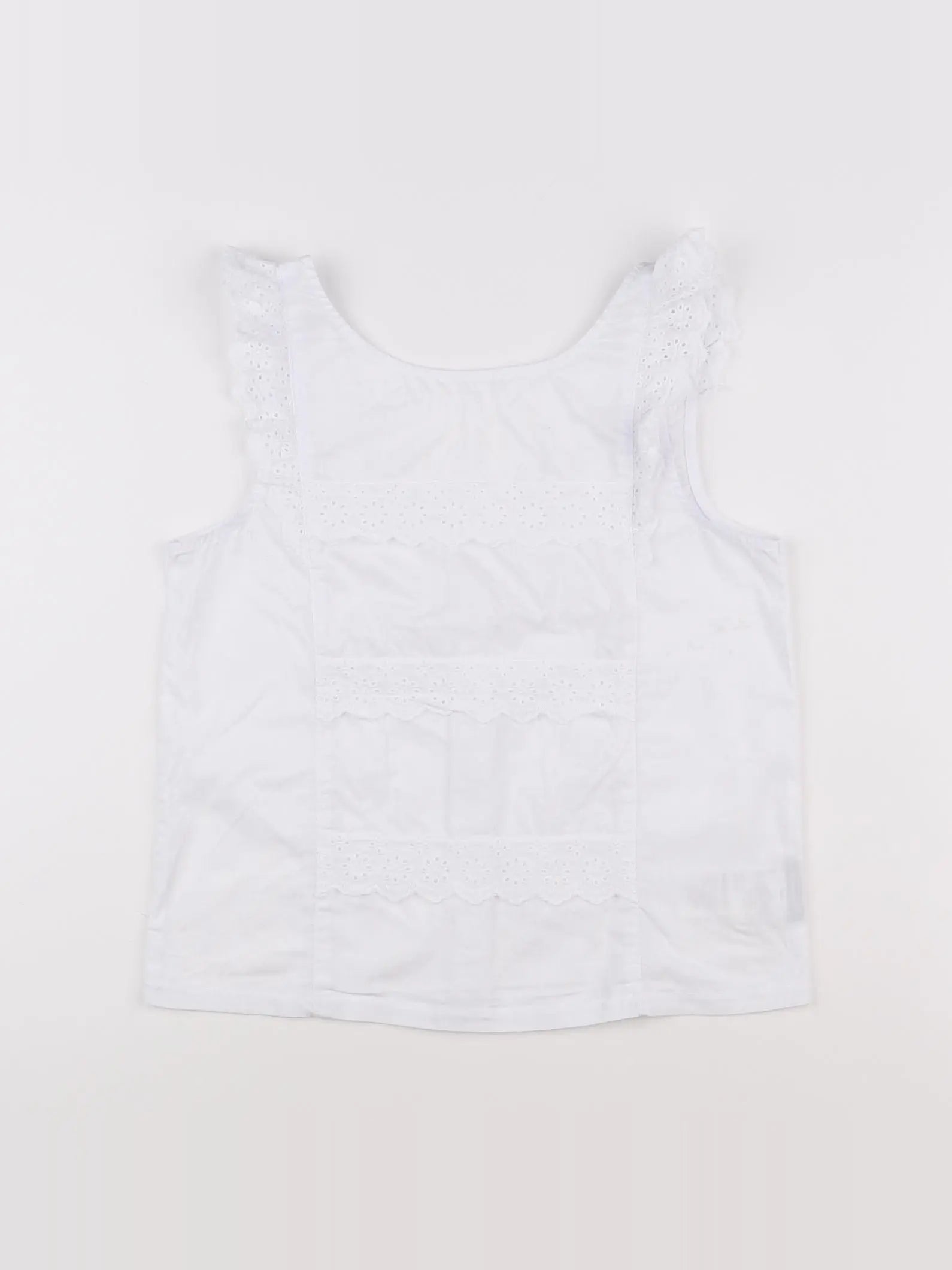Vertbaudet - blouse blanc - 14 ans