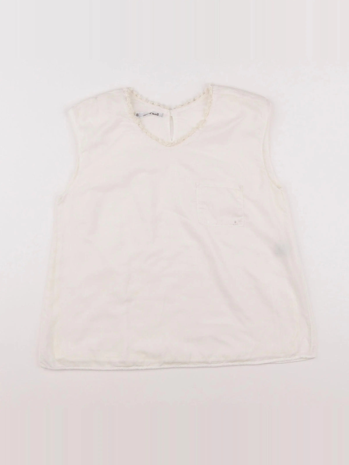 Sunchild - blouse blanc - 8 ans