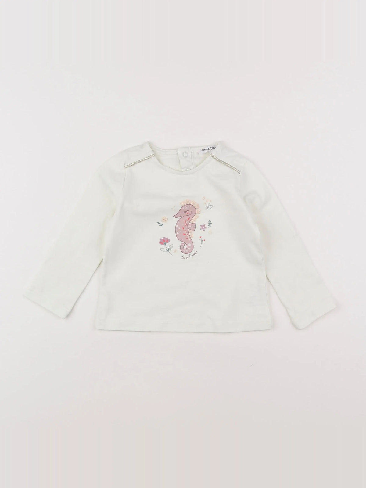 Eden & Victor - tee-shirt beige - 18 mois