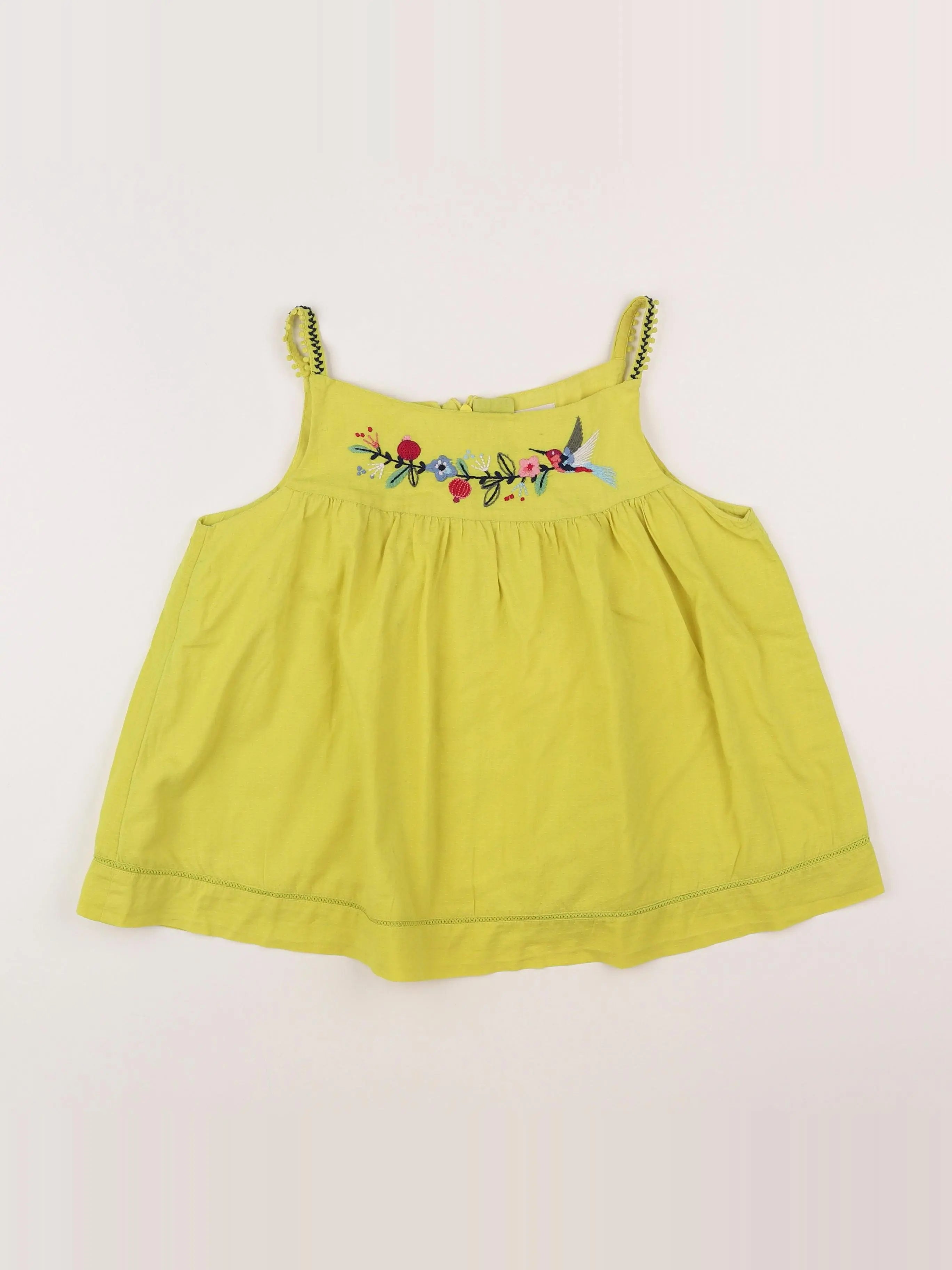 Catimini - blouse jaune, rouge - 12 ans