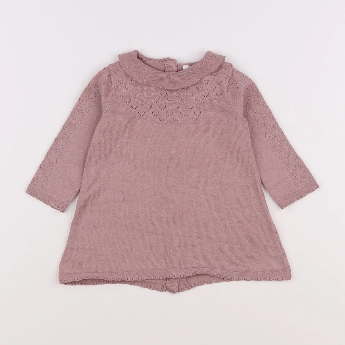 Vertbaudet - robe rose - 6 mois