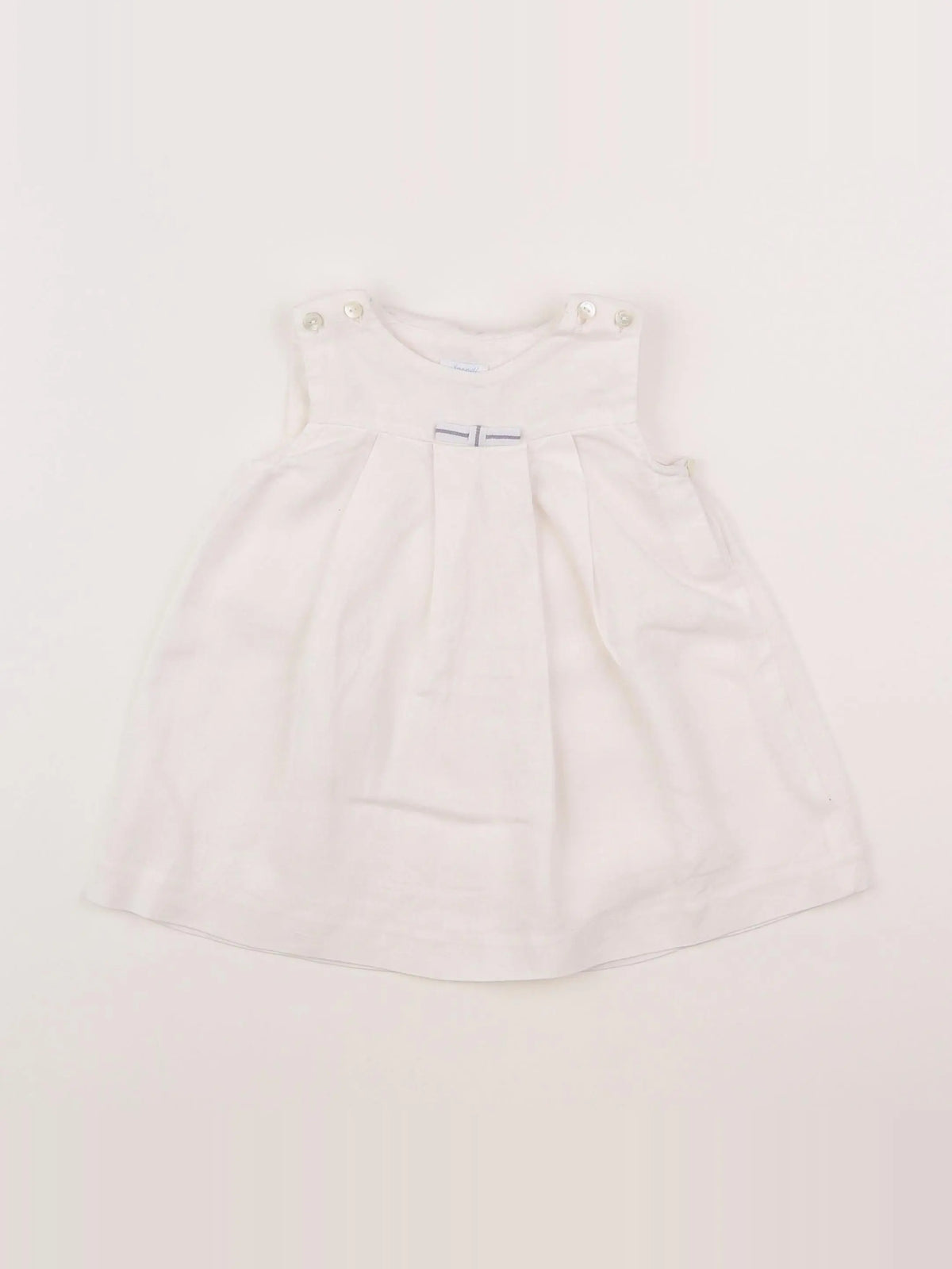 Jacadi - robe blanc - 12 mois