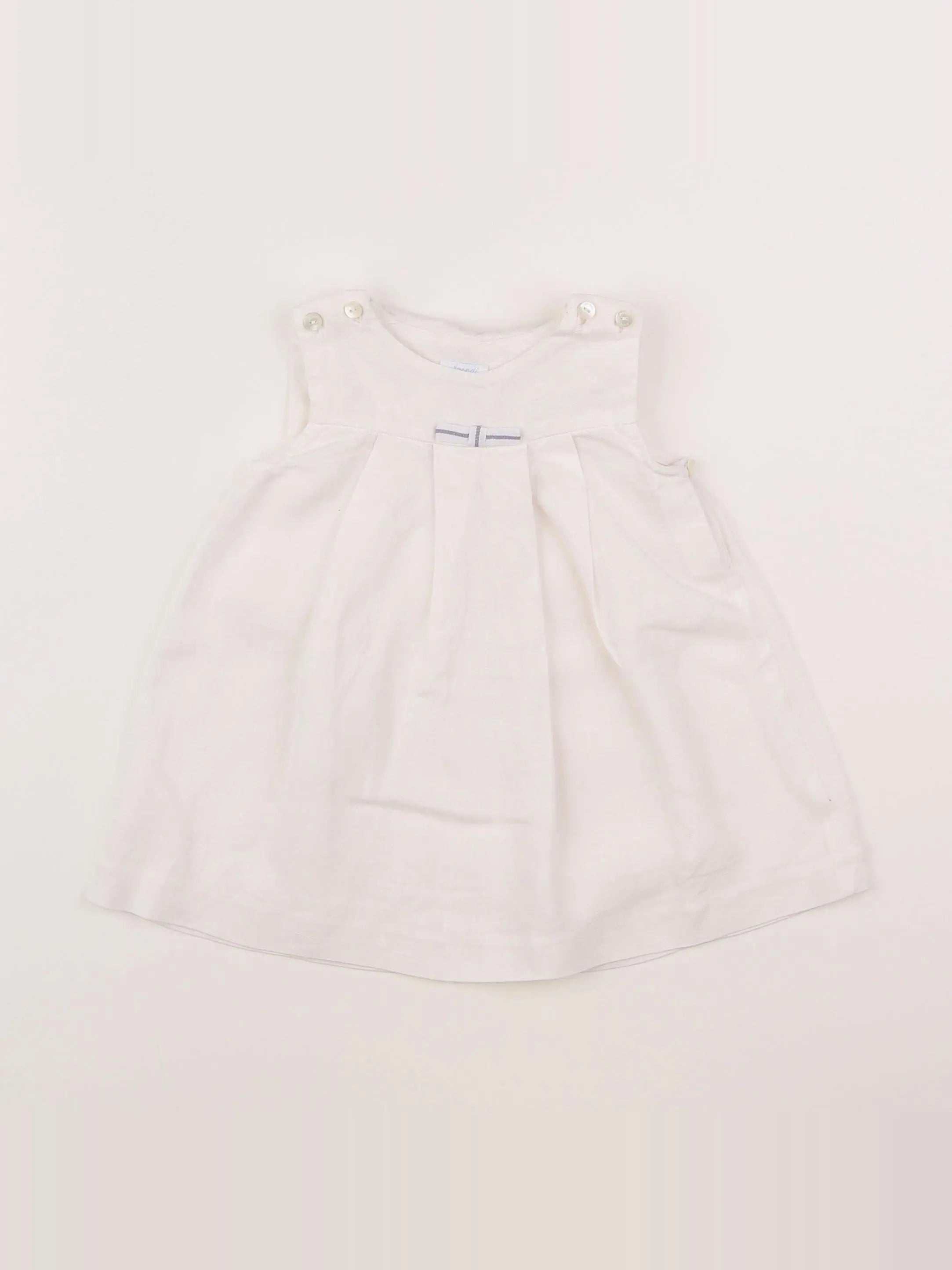 Jacadi - robe blanc - 12 mois