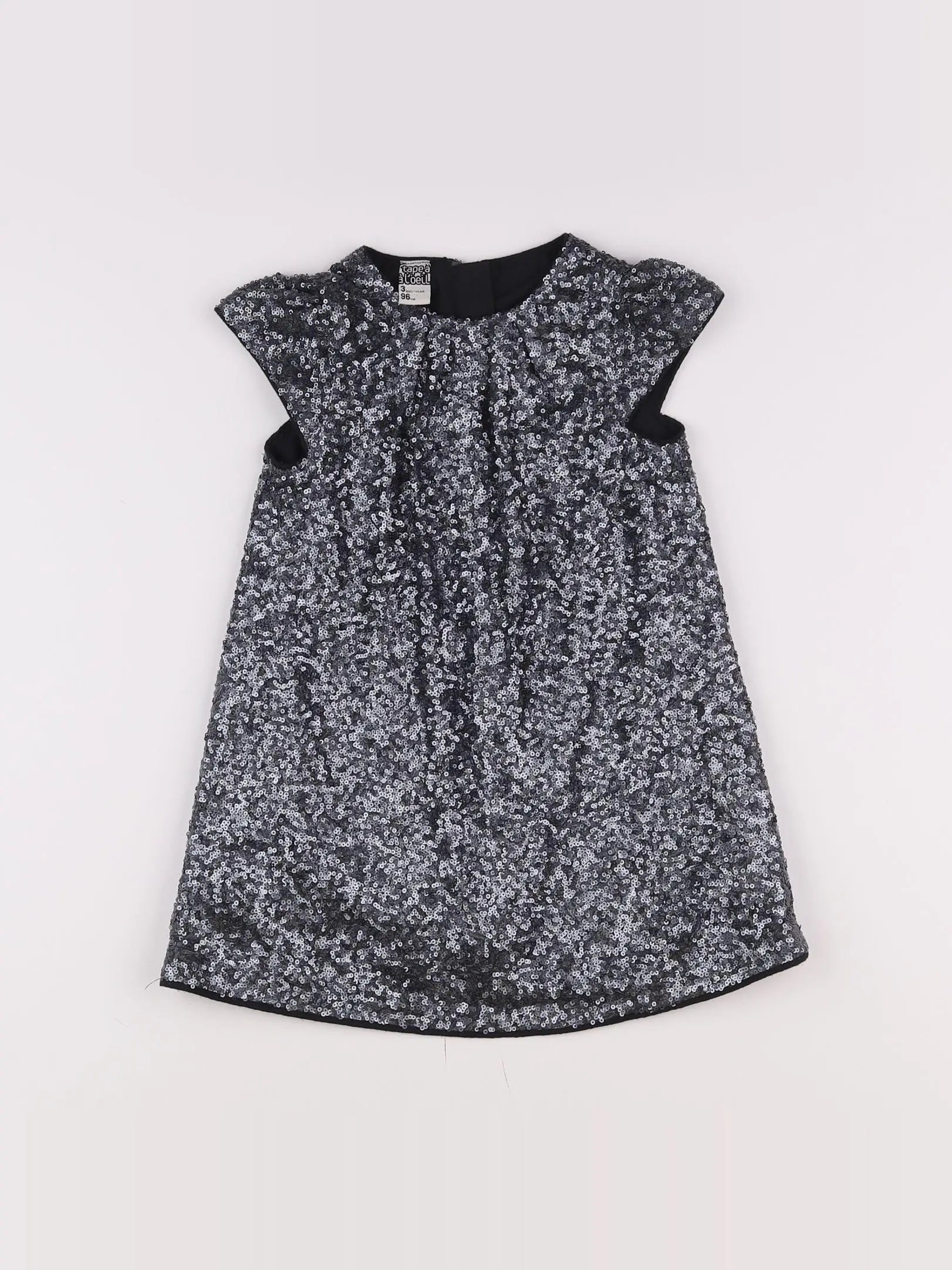Tape à l'oeil - robe gris - 3 ans