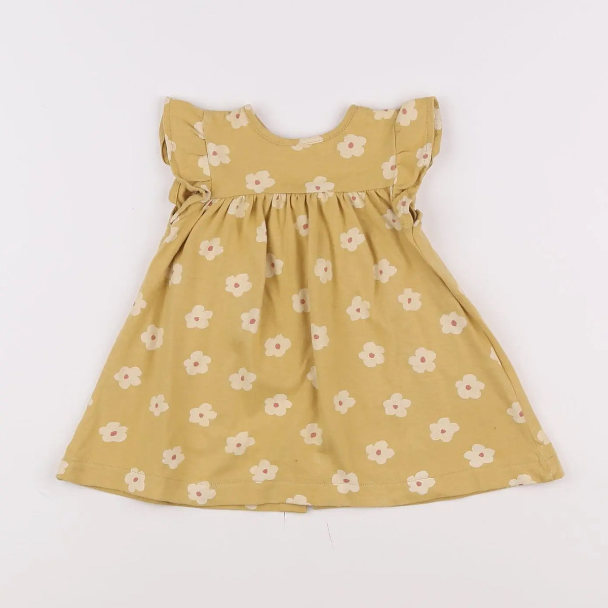 Vertbaudet - robe jaune - 6 mois