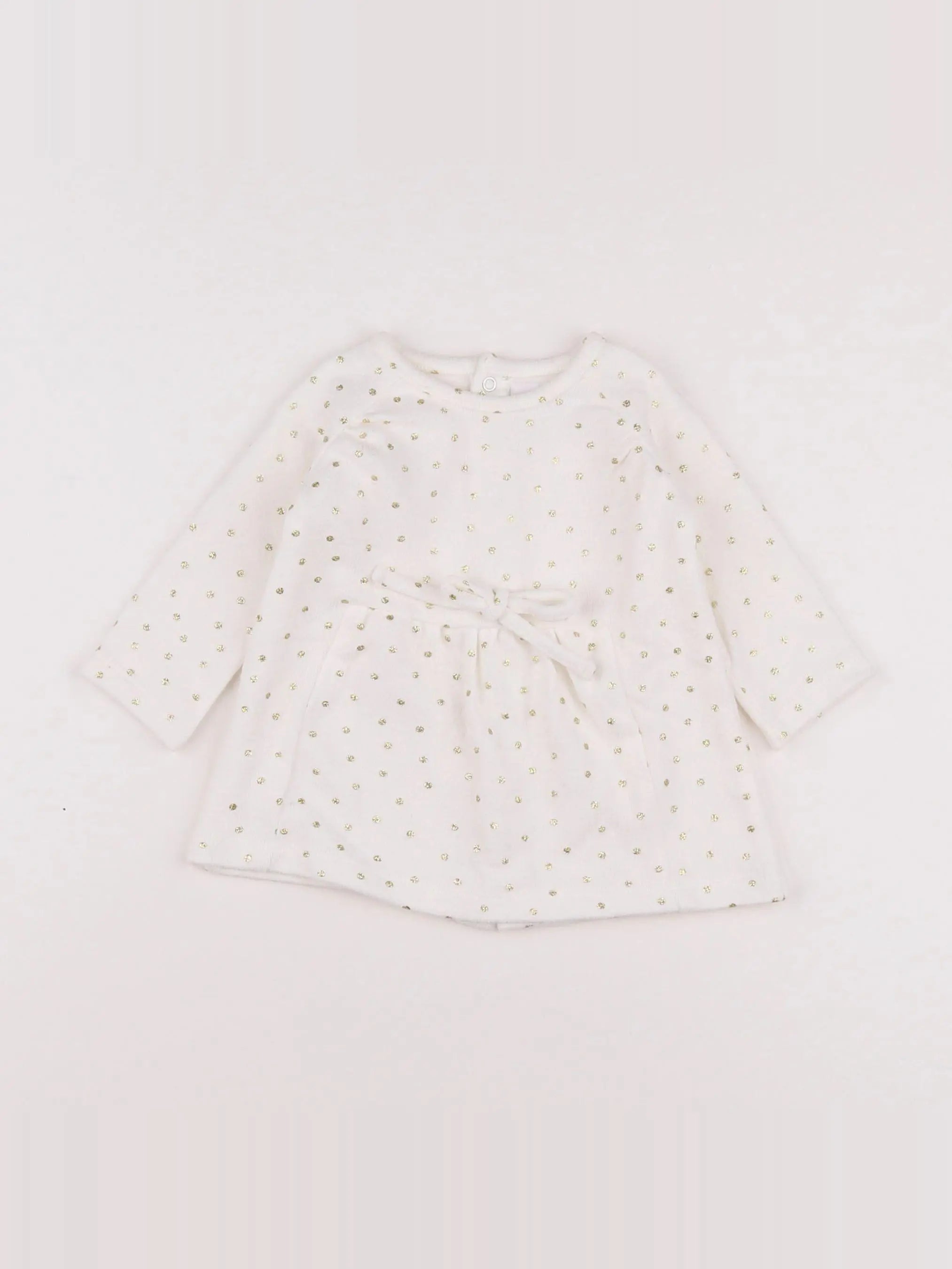 Vertbaudet - robe blanc - 3 mois