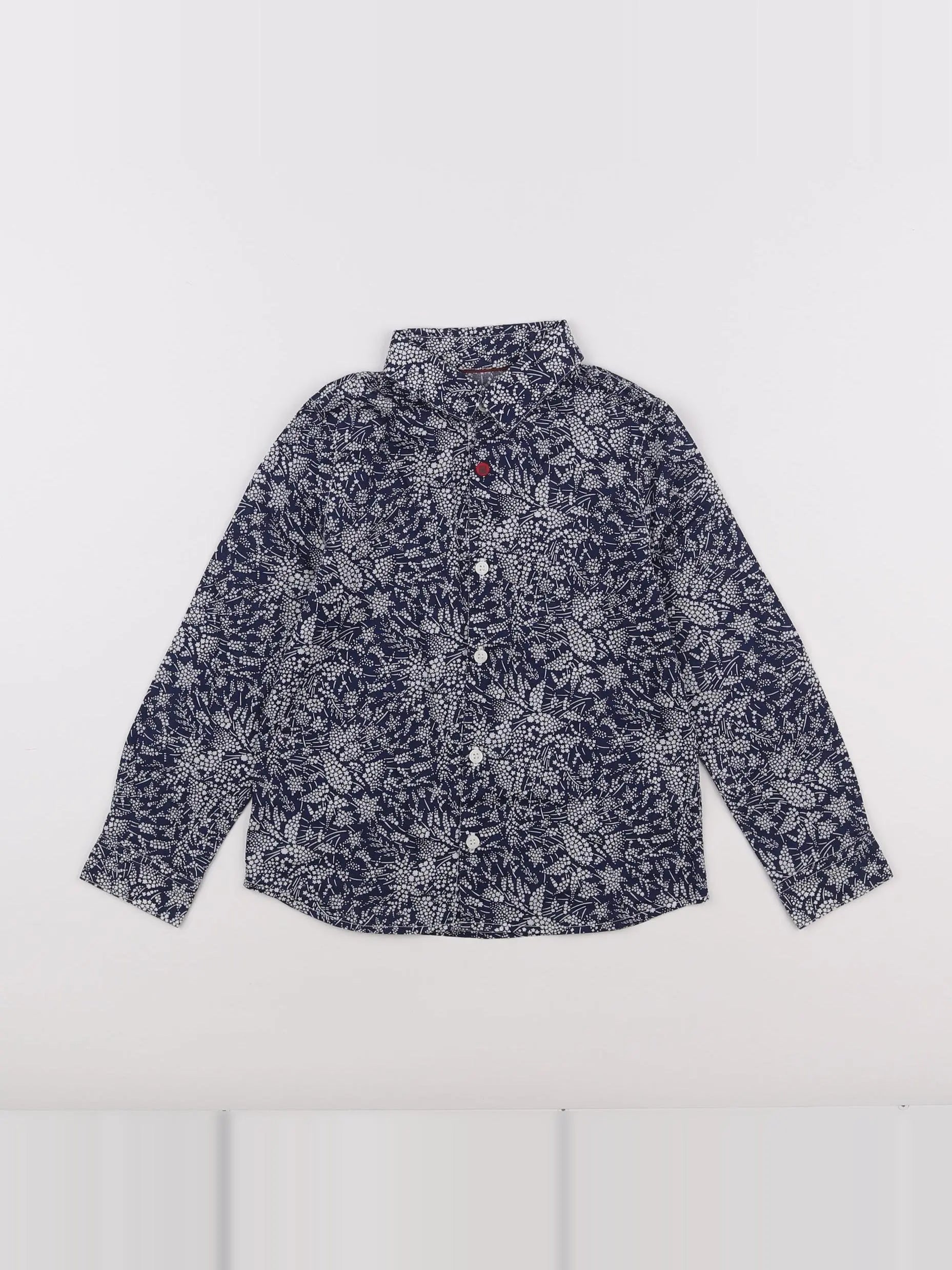 IKKS - chemise blanc, bleu - 5 ans