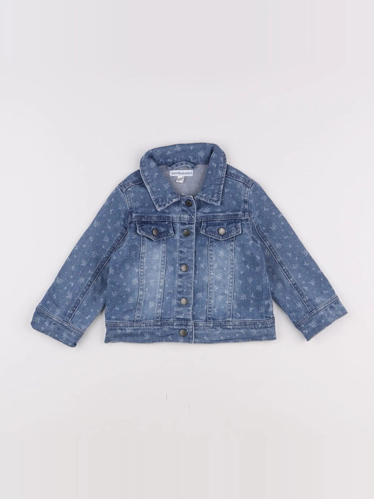 Vertbaudet - veste bleu - 18 mois