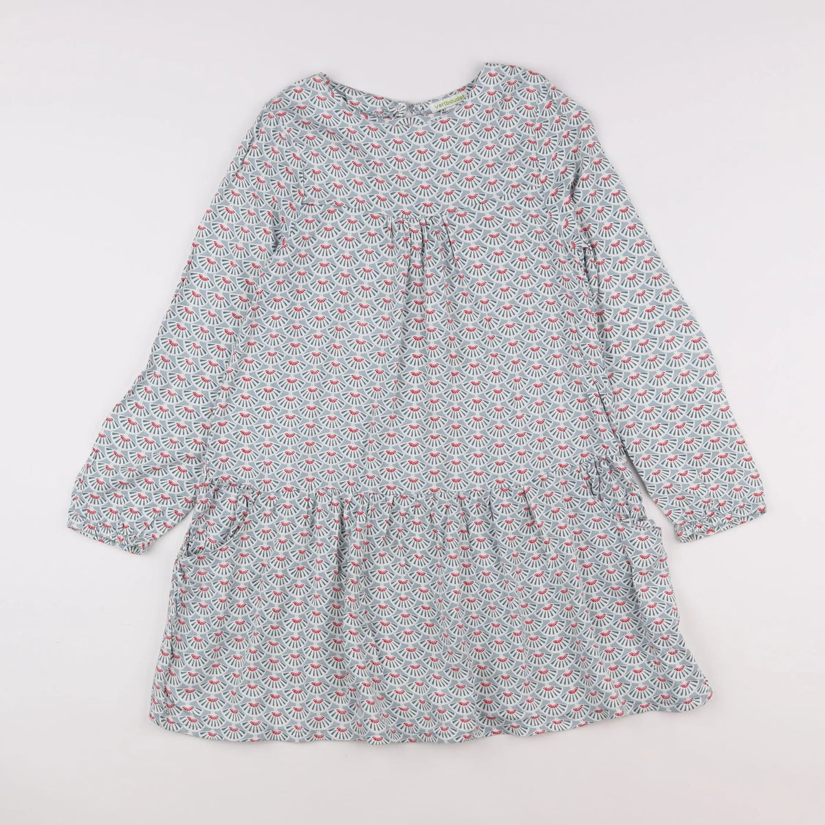 Vertbaudet - robe bleu - 10 ans