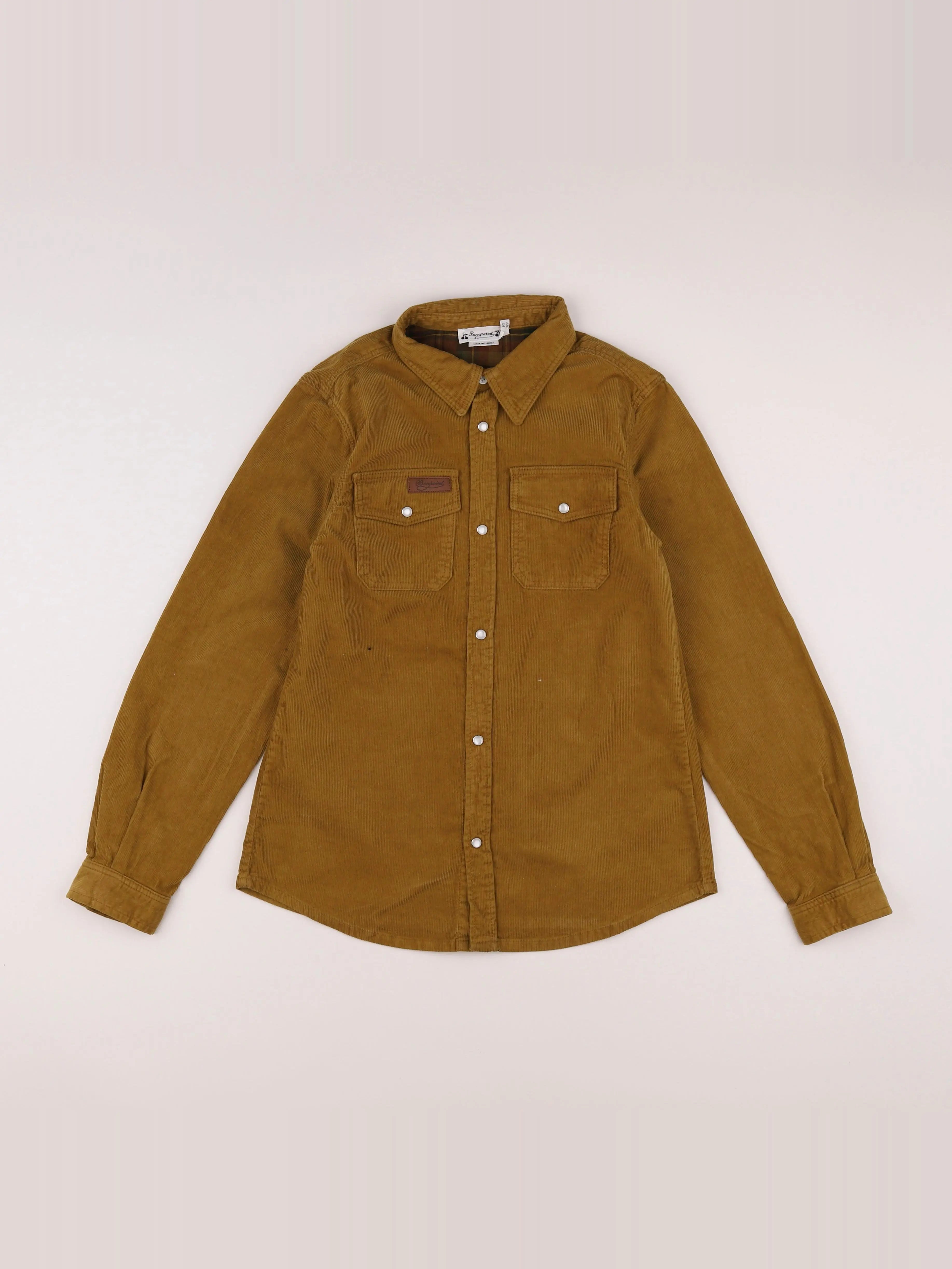 Bonpoint - chemise marron - 12 ans