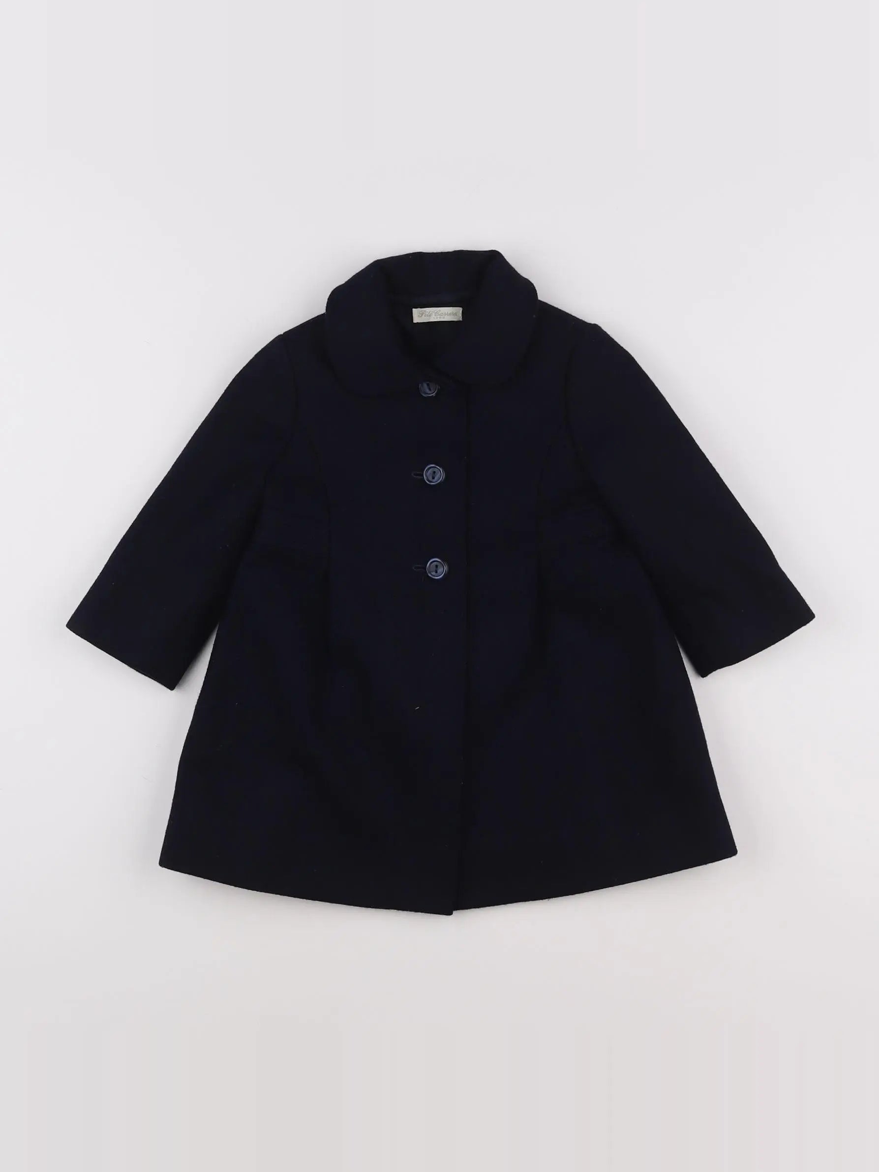 Pili Carrera - manteau bleu - 12 mois