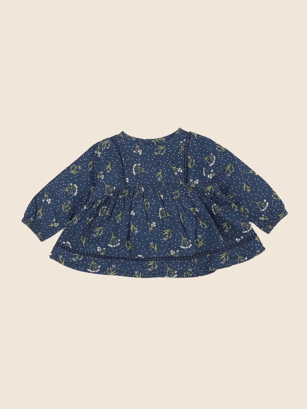 Vertbaudet - blouse multicolore - 6 mois