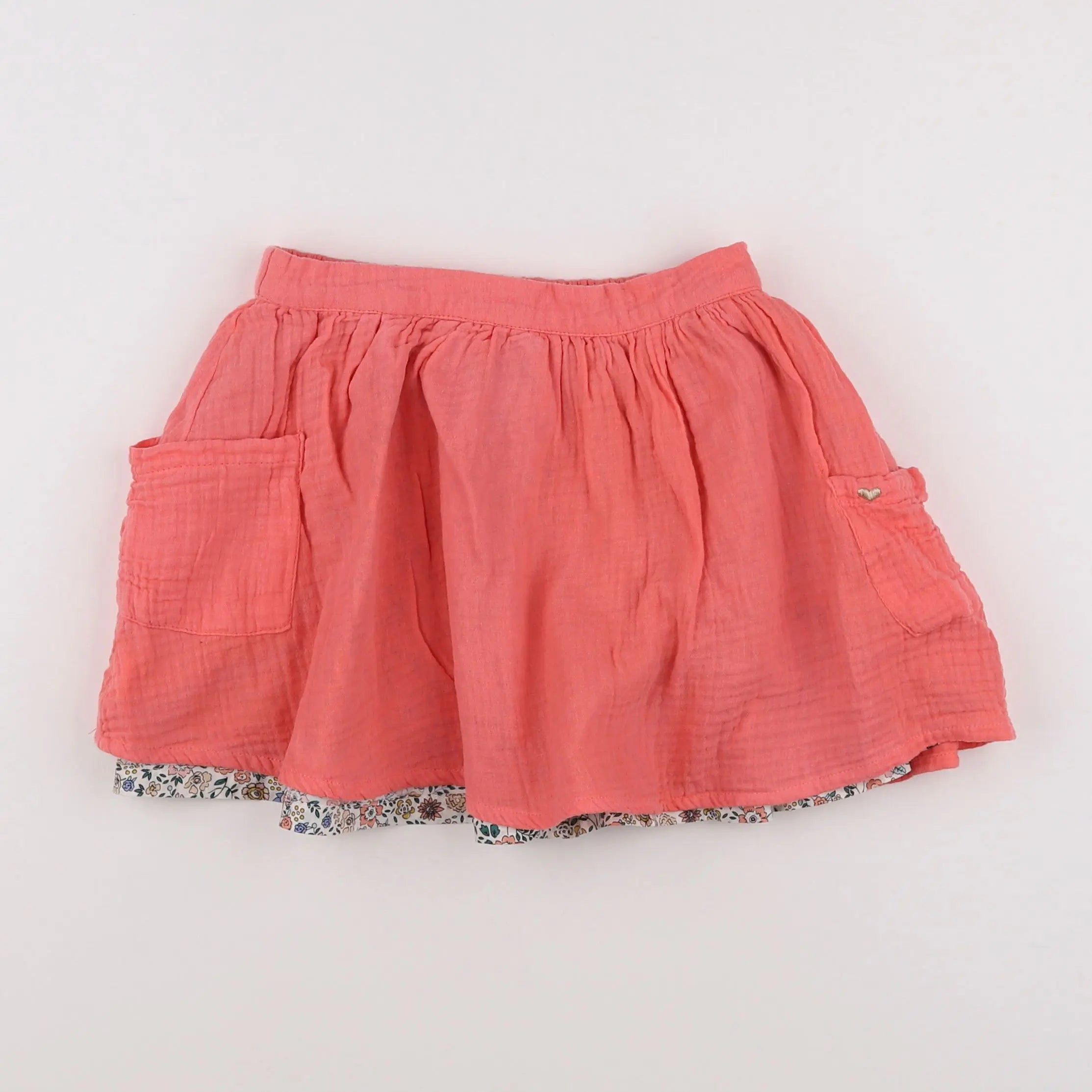 Vertbaudet - jupe rose - 8 ans