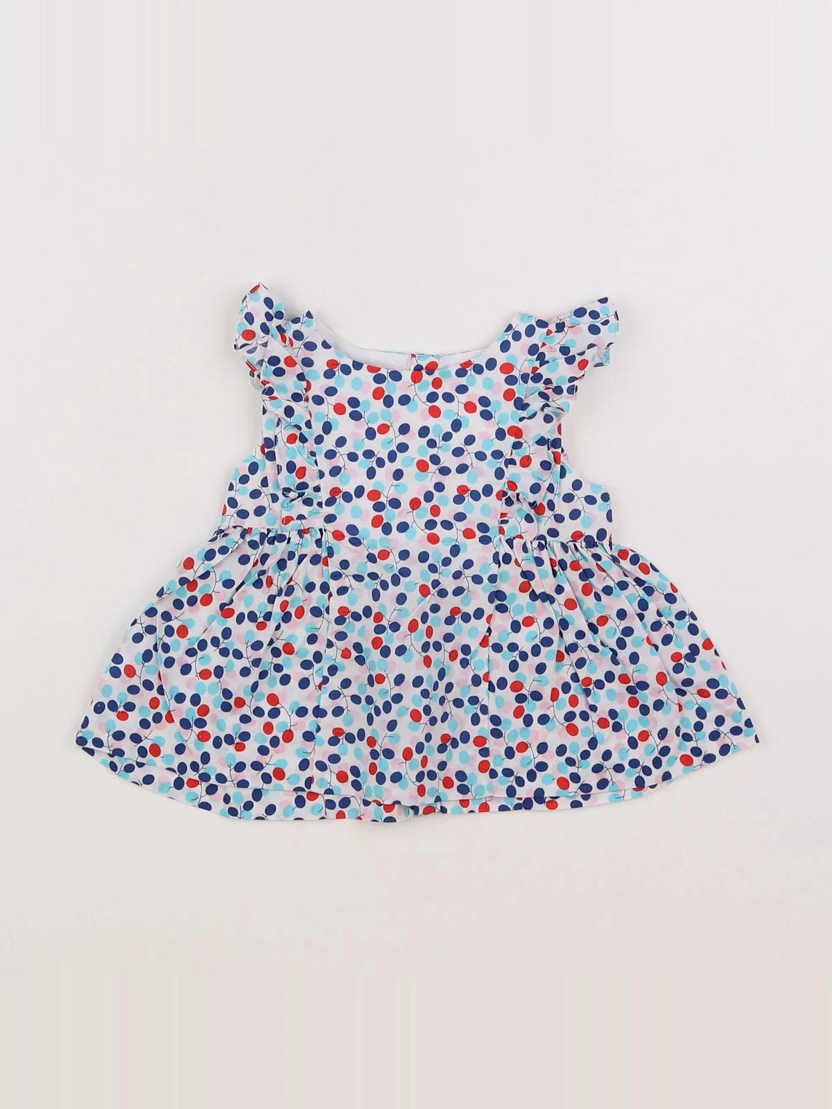 Jacadi - blouse liberty multicolore - 12 mois