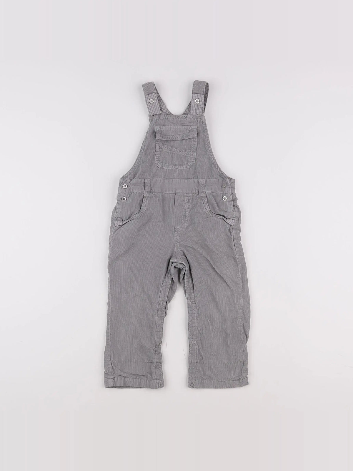 Vertbaudet - combinaison gris - 18 mois
