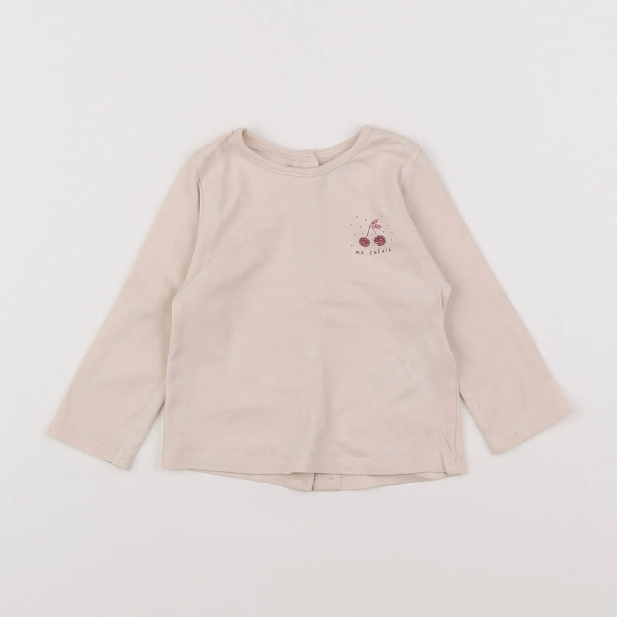 Vertbaudet - tee-shirt rose - 6 mois